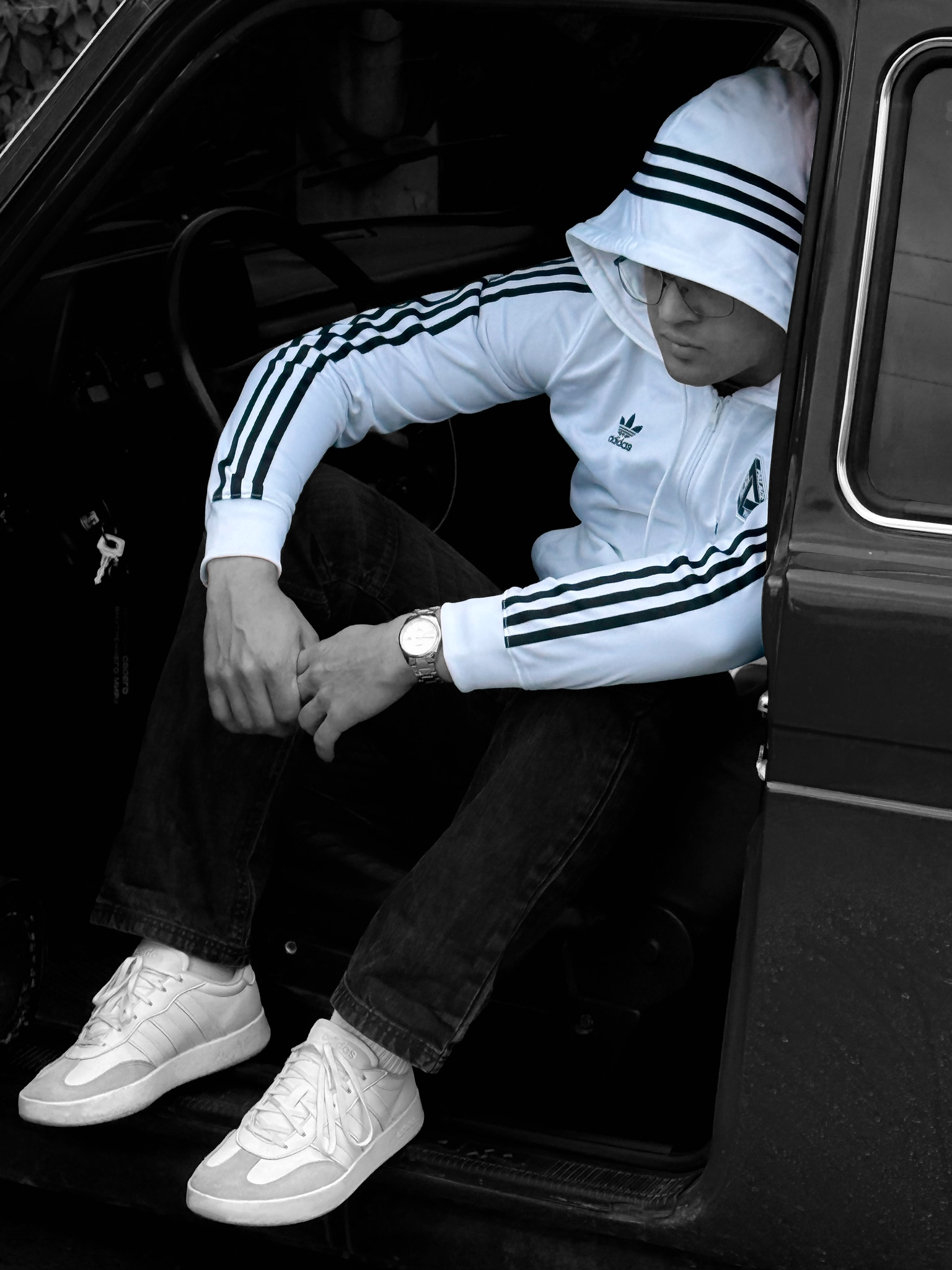 Palace x Adidas Hooded Firebird Track Jacket, миниатюра 6