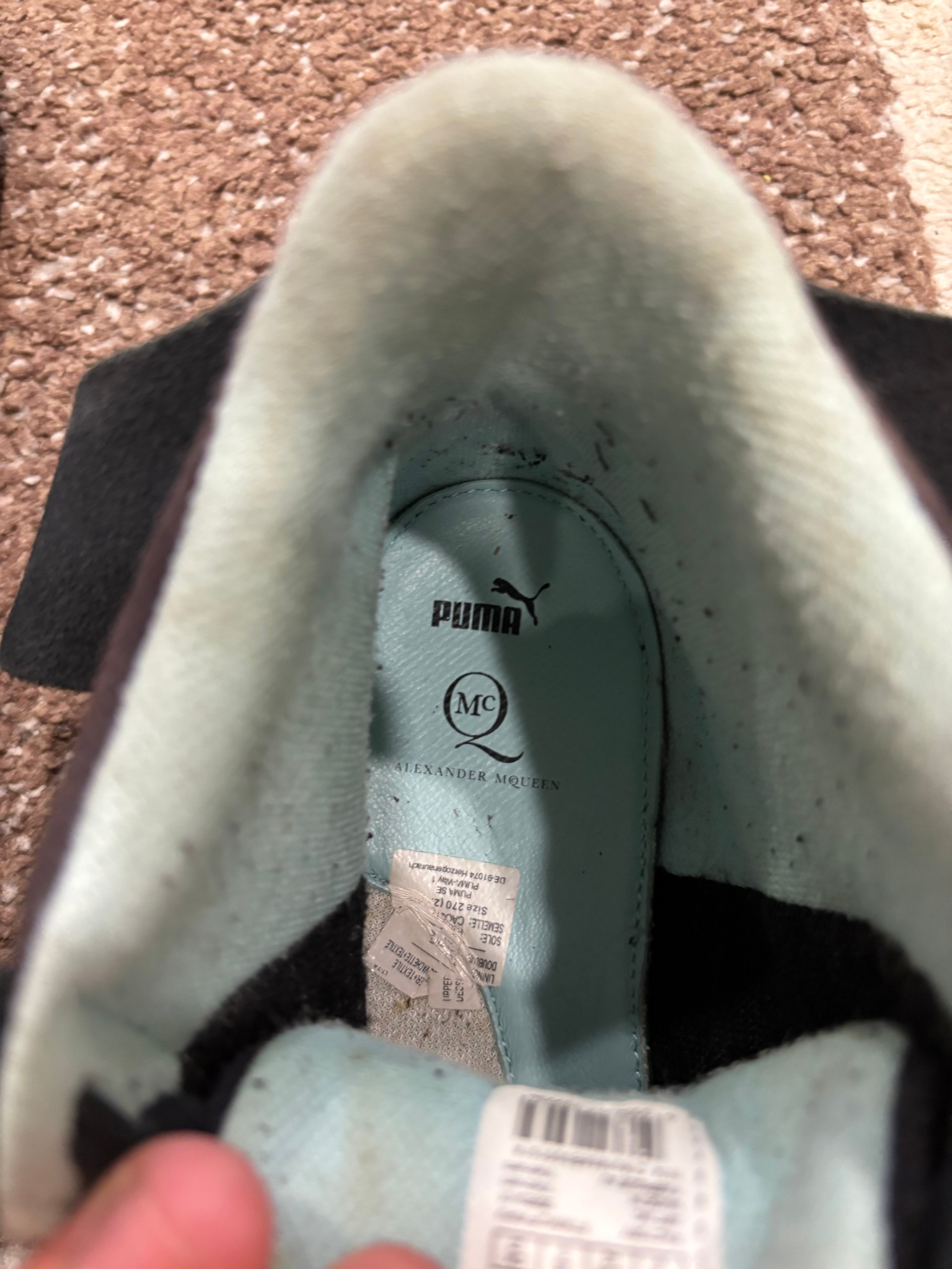 Alexander McQueen x Puma Кеды, миниатюра 7