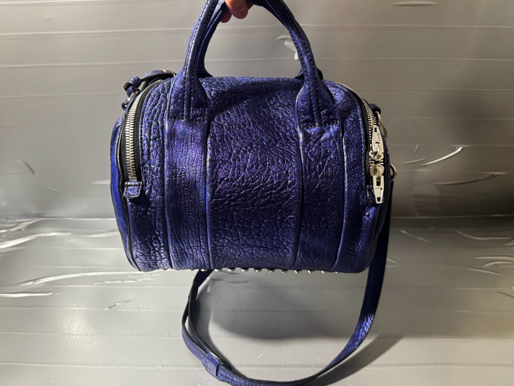 Alexander Wang Rockie Purple Metallic, миниатюра 3
