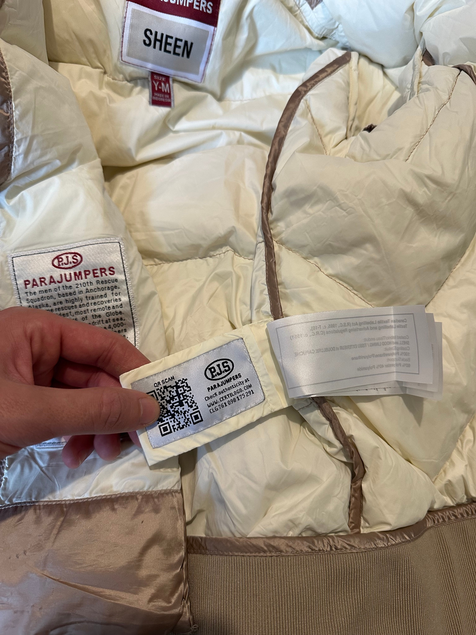 Parajumpers Sheen Bomber AW/24, миниатюра 11