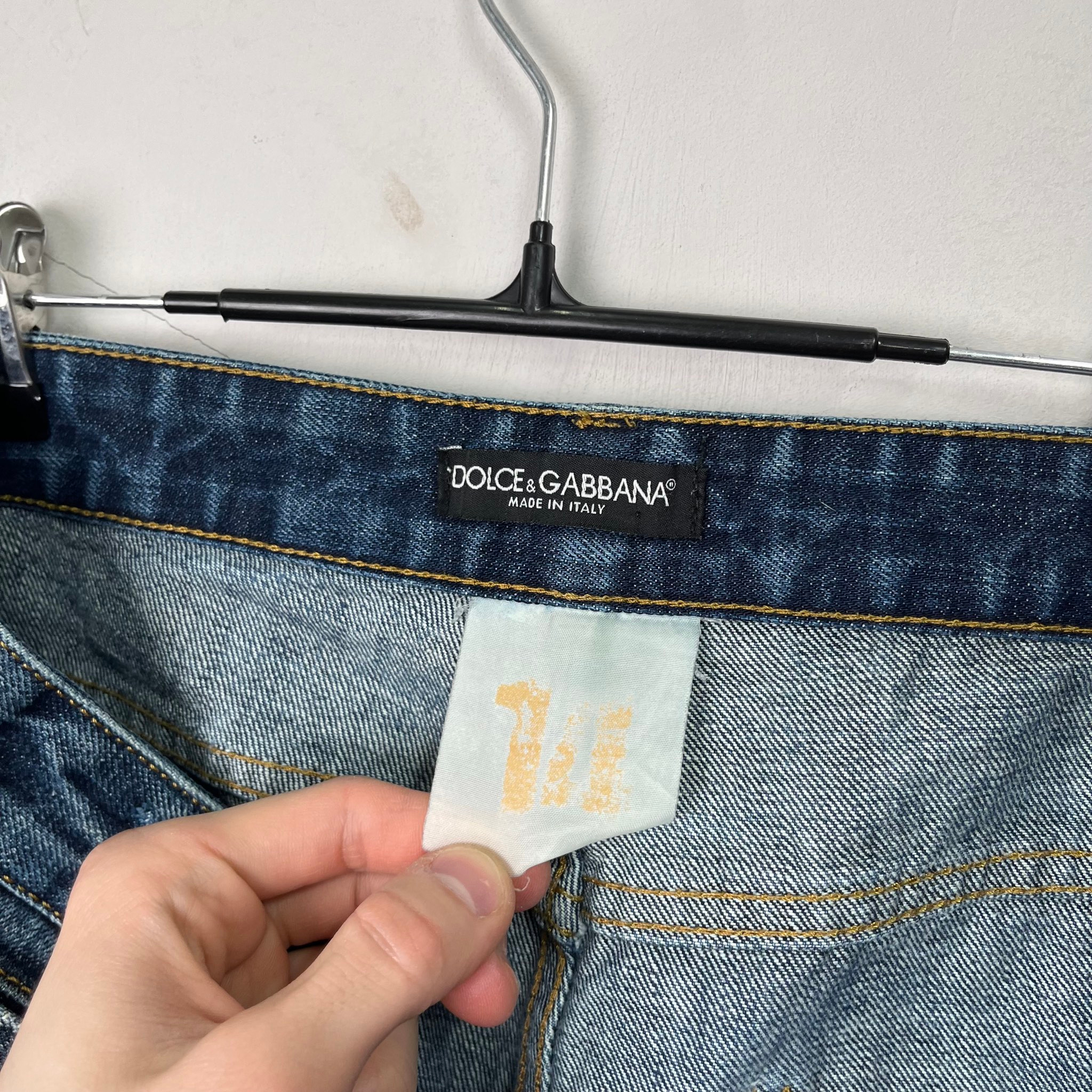 Dolce & Gabbana Distressed Patchwork Jeans, миниатюра 10