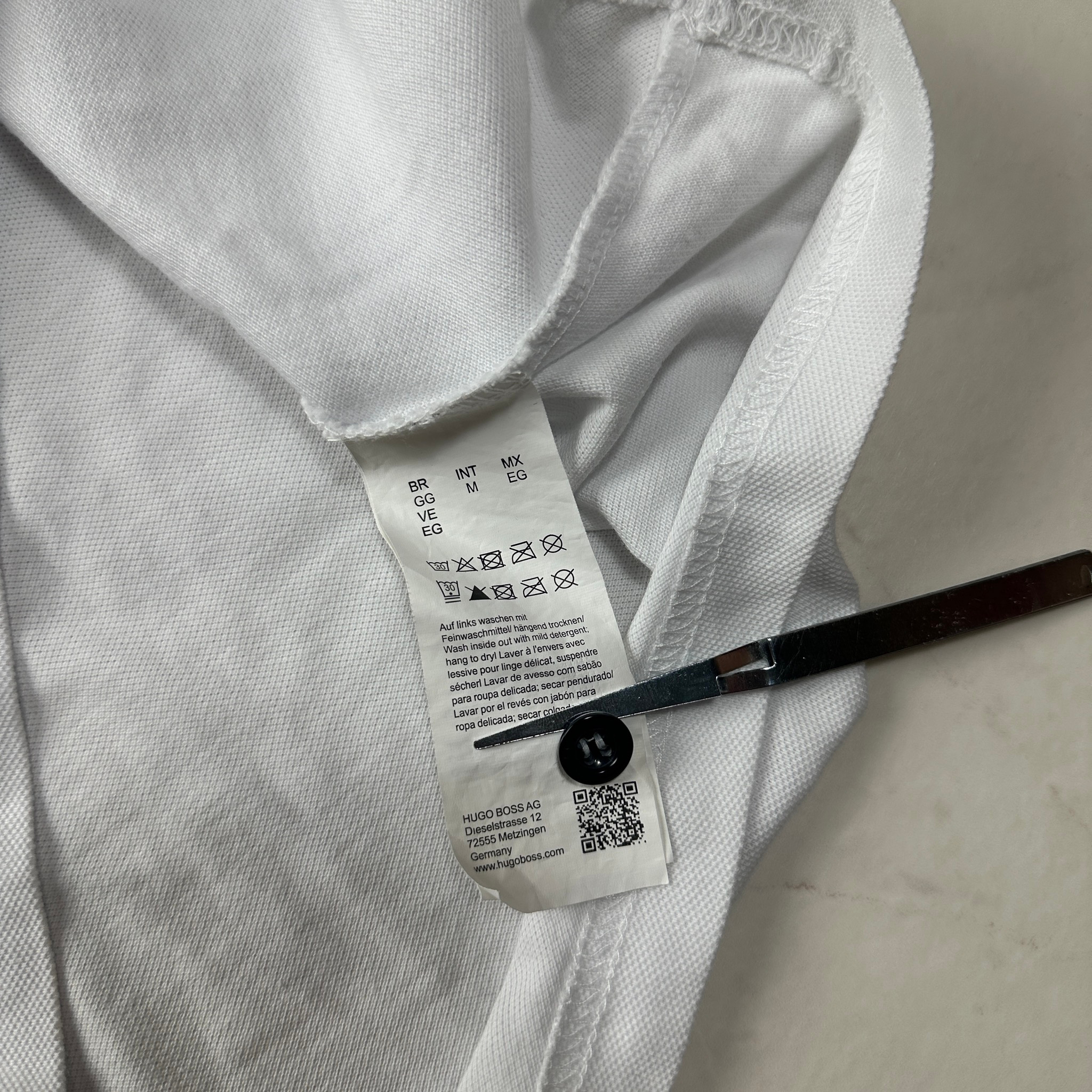 Hugo Boss White polo, миниатюра 7