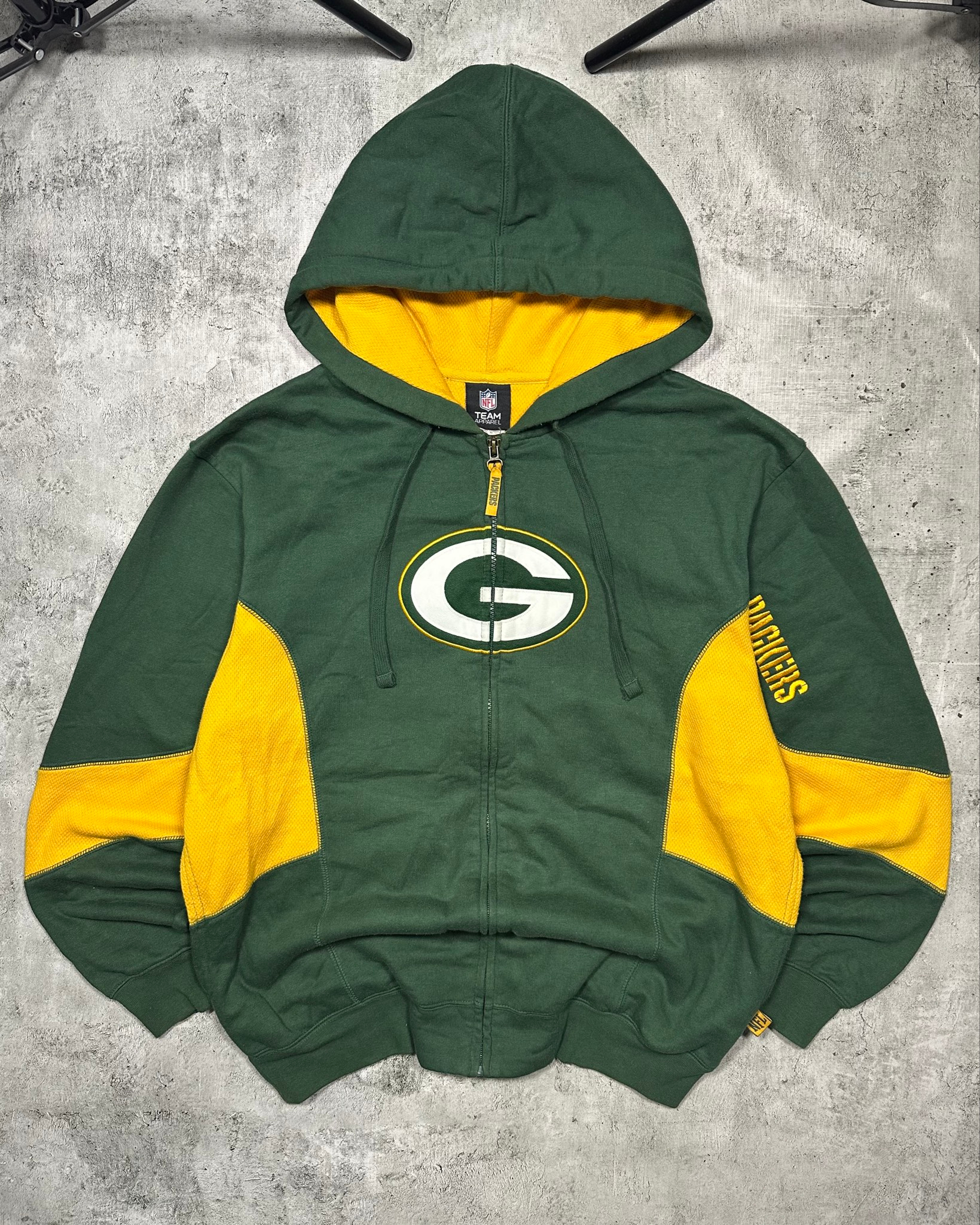 NFL Packers green zip hoodie, миниатюра 9