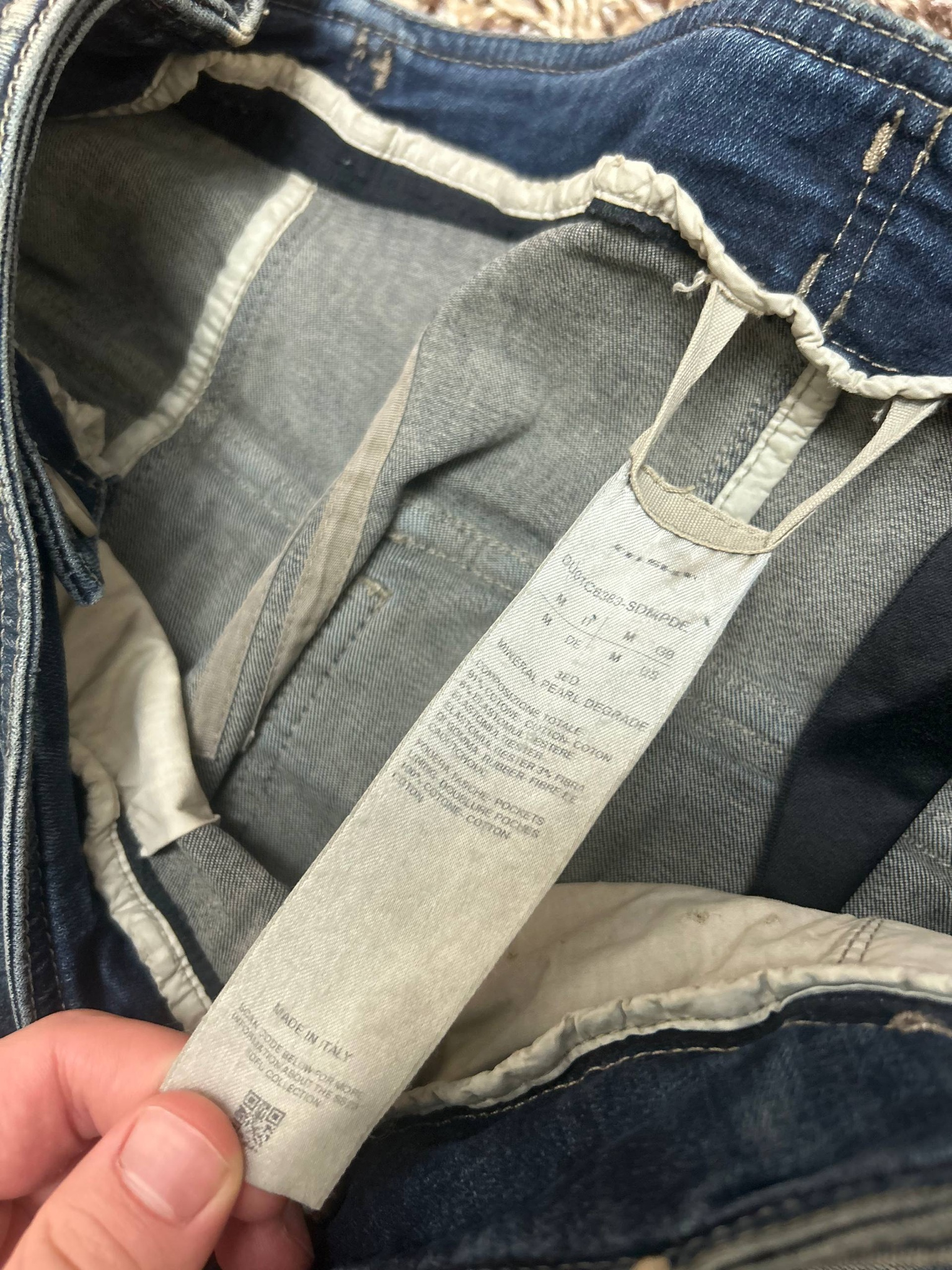 Rick Owens Drkshdw Blue Mineral Aircut Pods Shorts, миниатюра 4