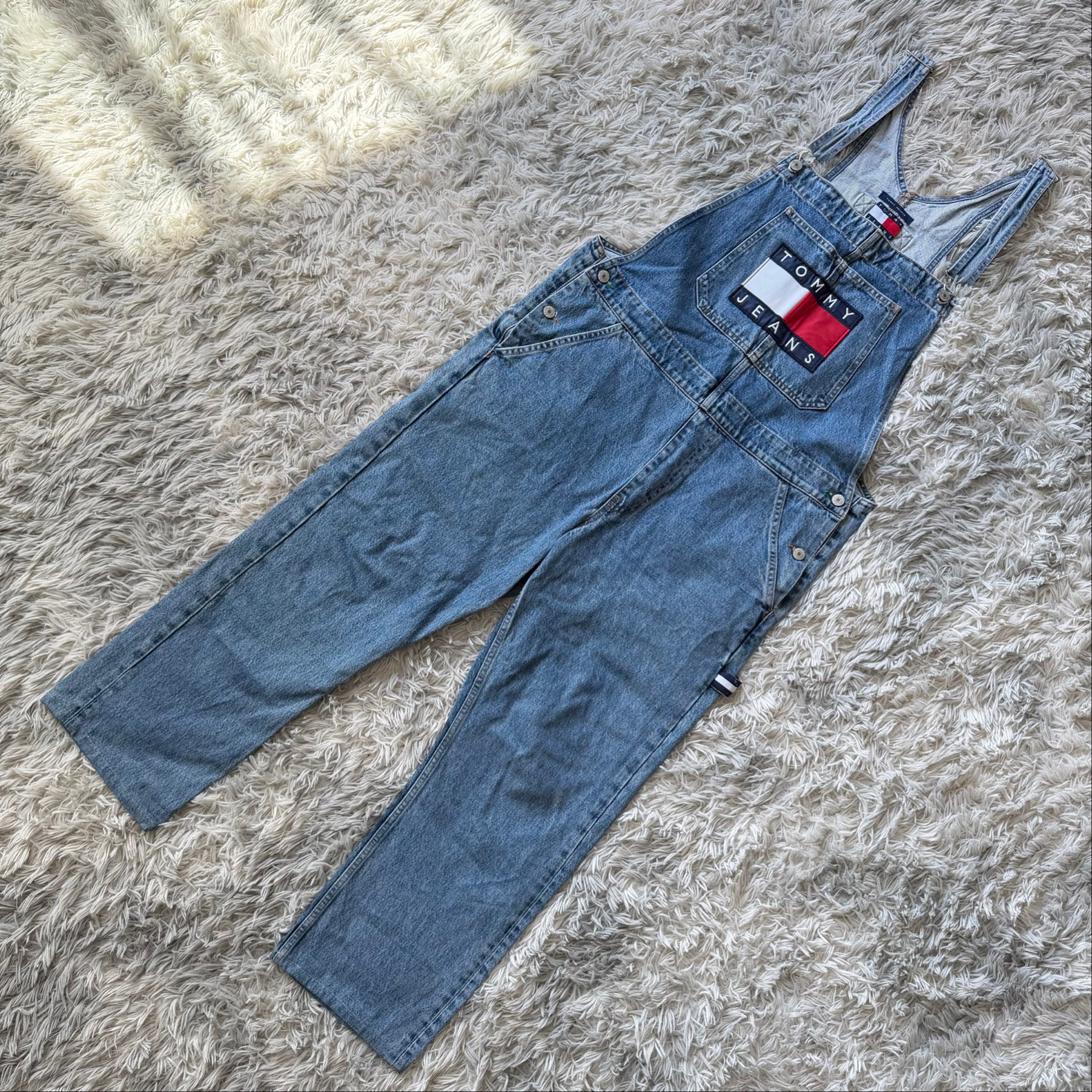 Tommy Jeans Джинсовый комбинезон, миниатюра 1