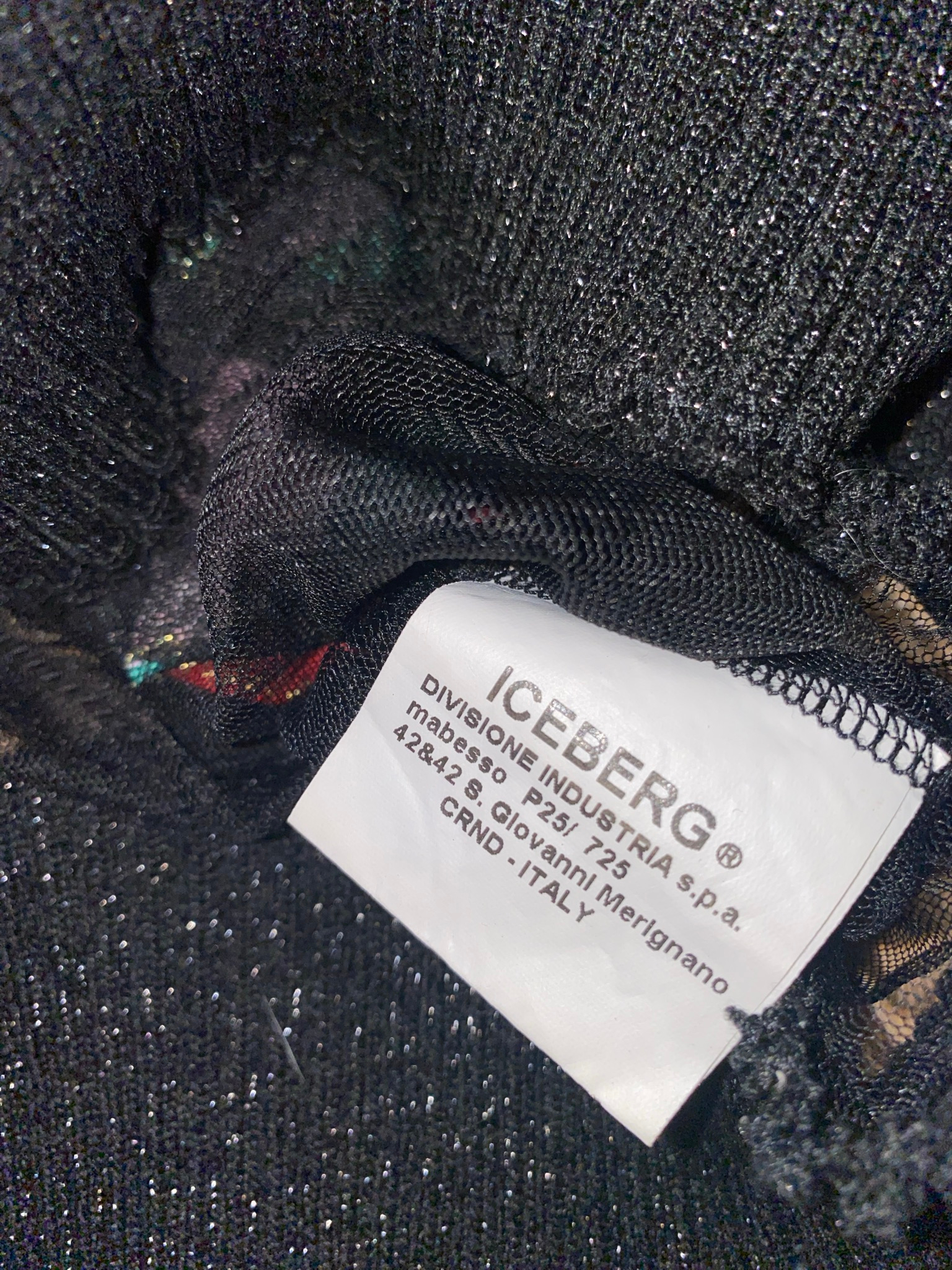 Iceberg Patched mesh blouse, миниатюра 6