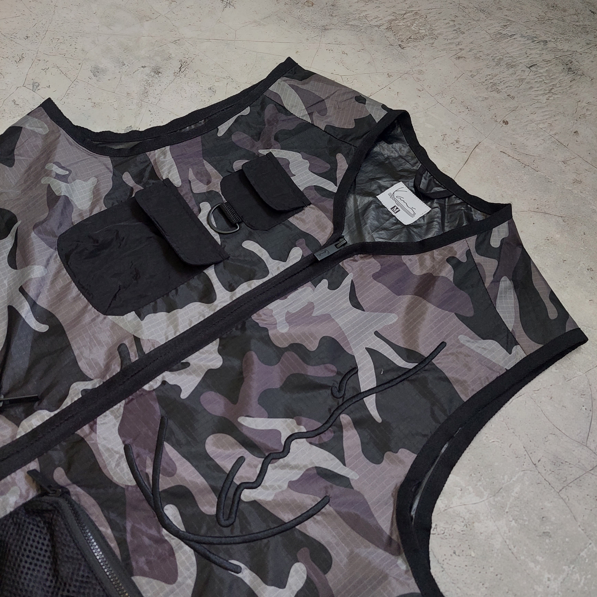 Karl Kani Signature Camo Utility Vest, миниатюра 4