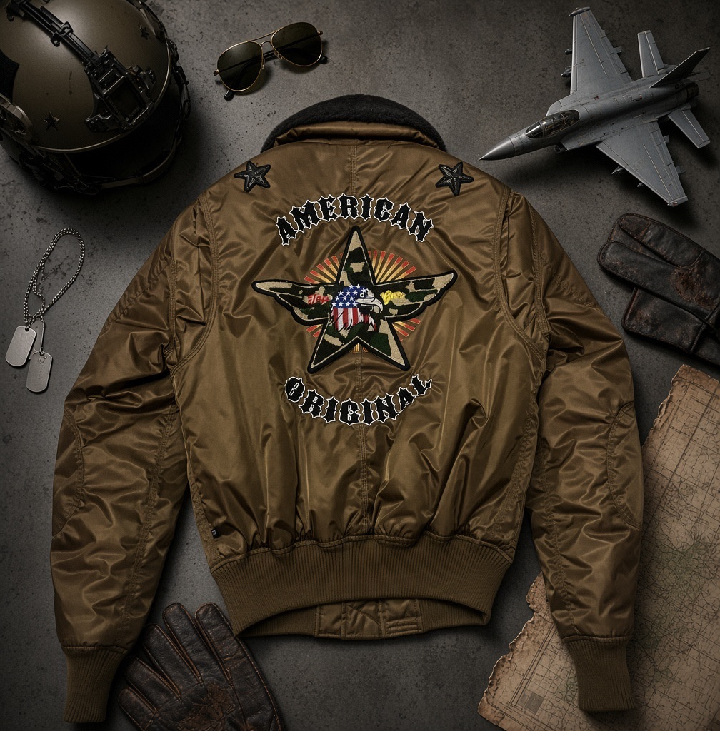 Top Gun Бомбер Top Gun CWU-45 American, миниатюра 2
