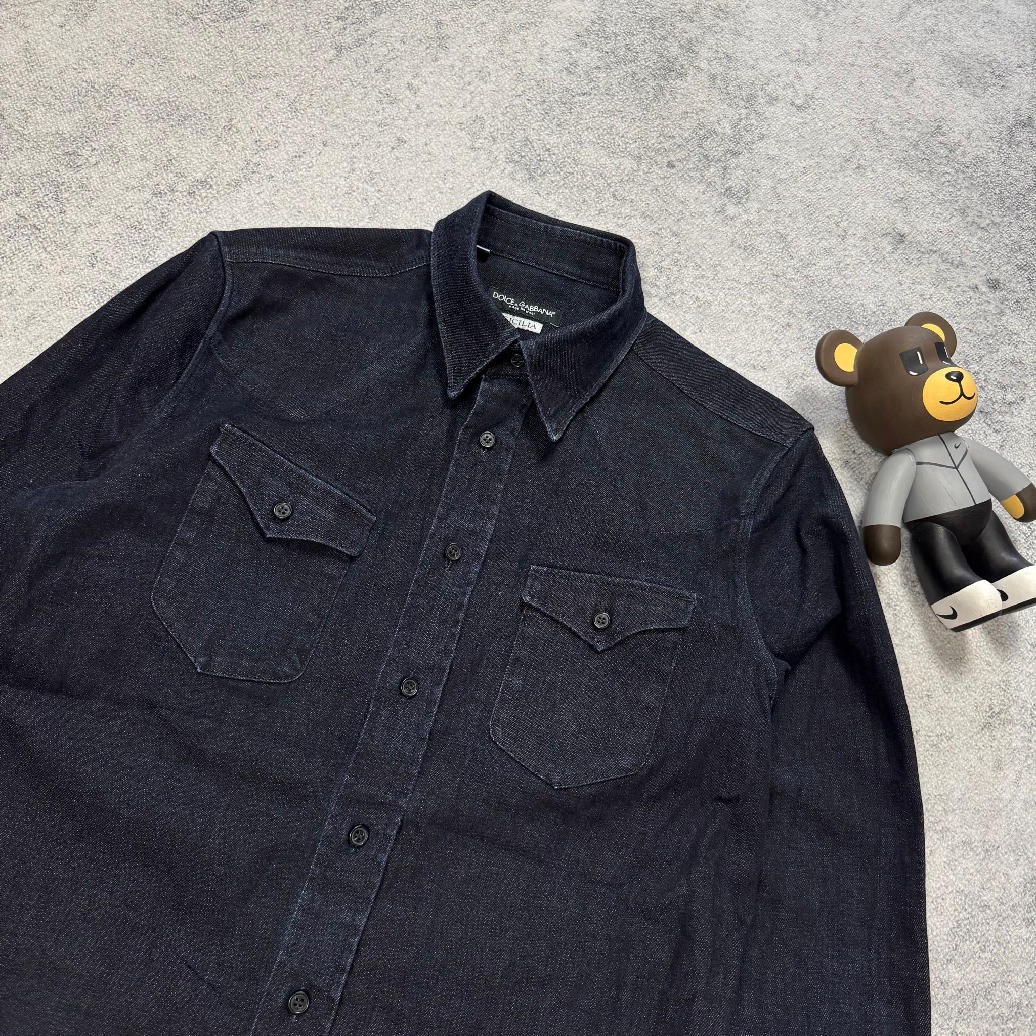 Dolce & Gabanna Denim shirt, миниатюра 4