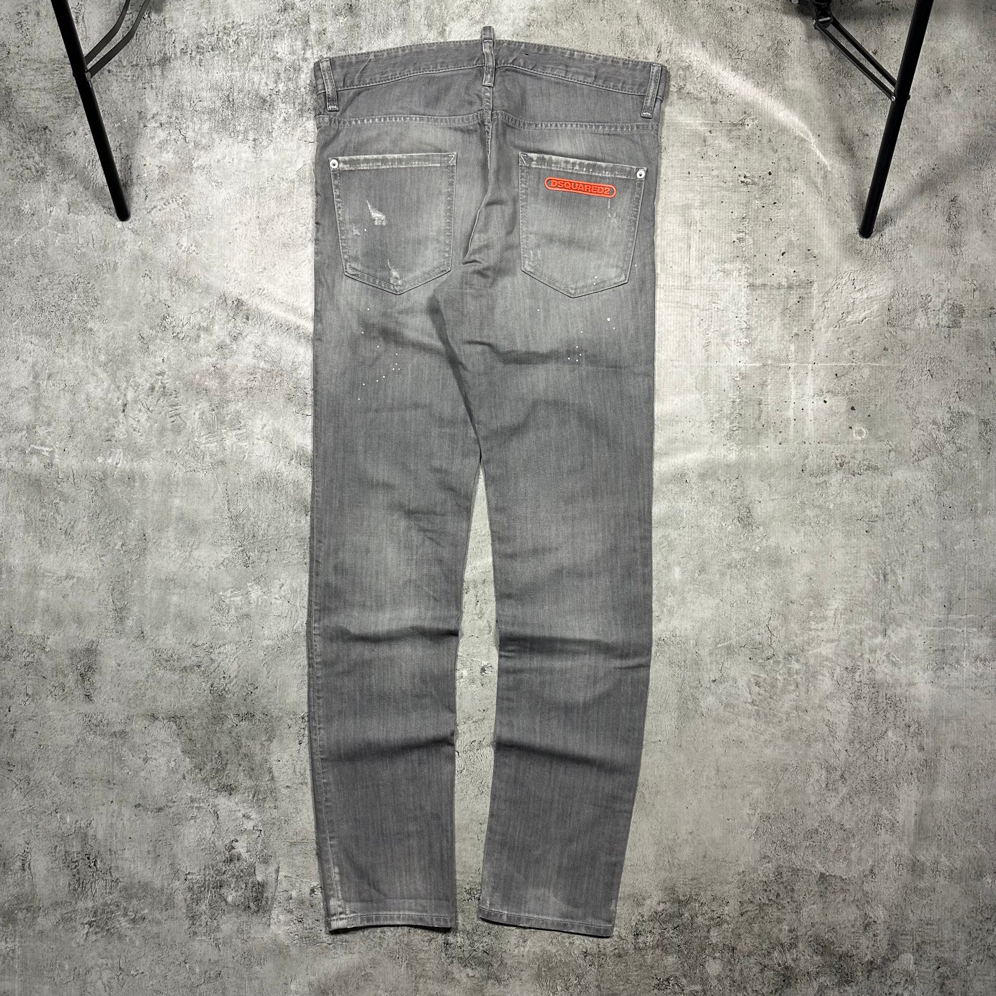 Dsquared2 Cool Guy grey slim jeans 2019, миниатюра 2