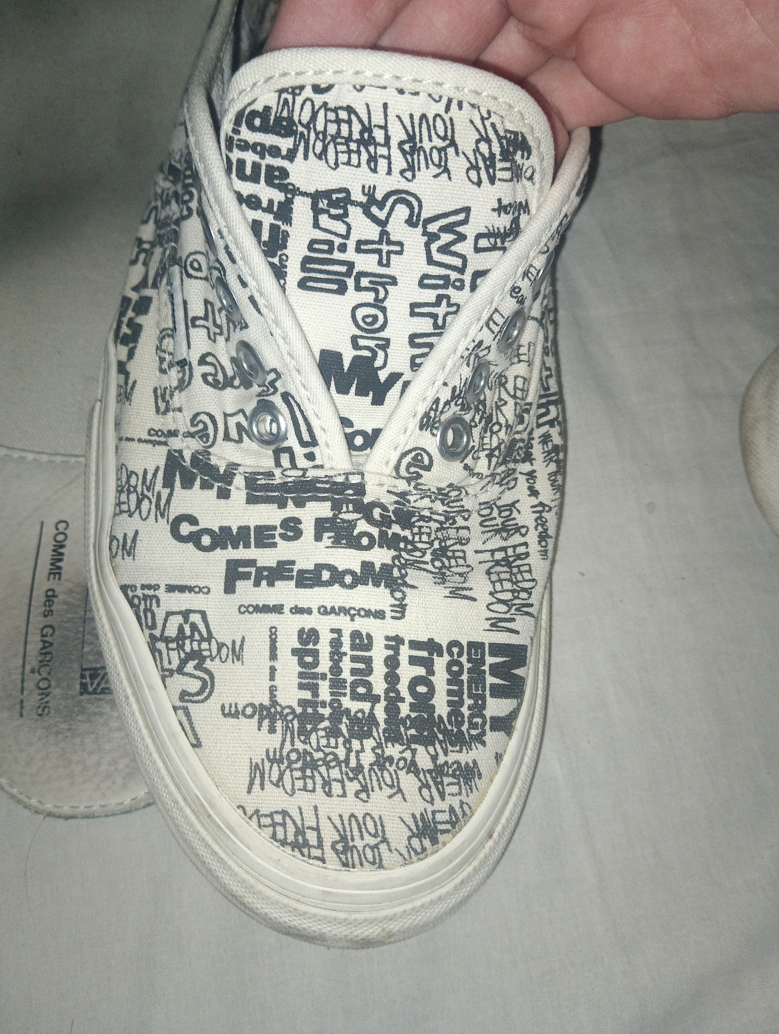 Comme des Garçons x Vans ss19, миниатюра 6