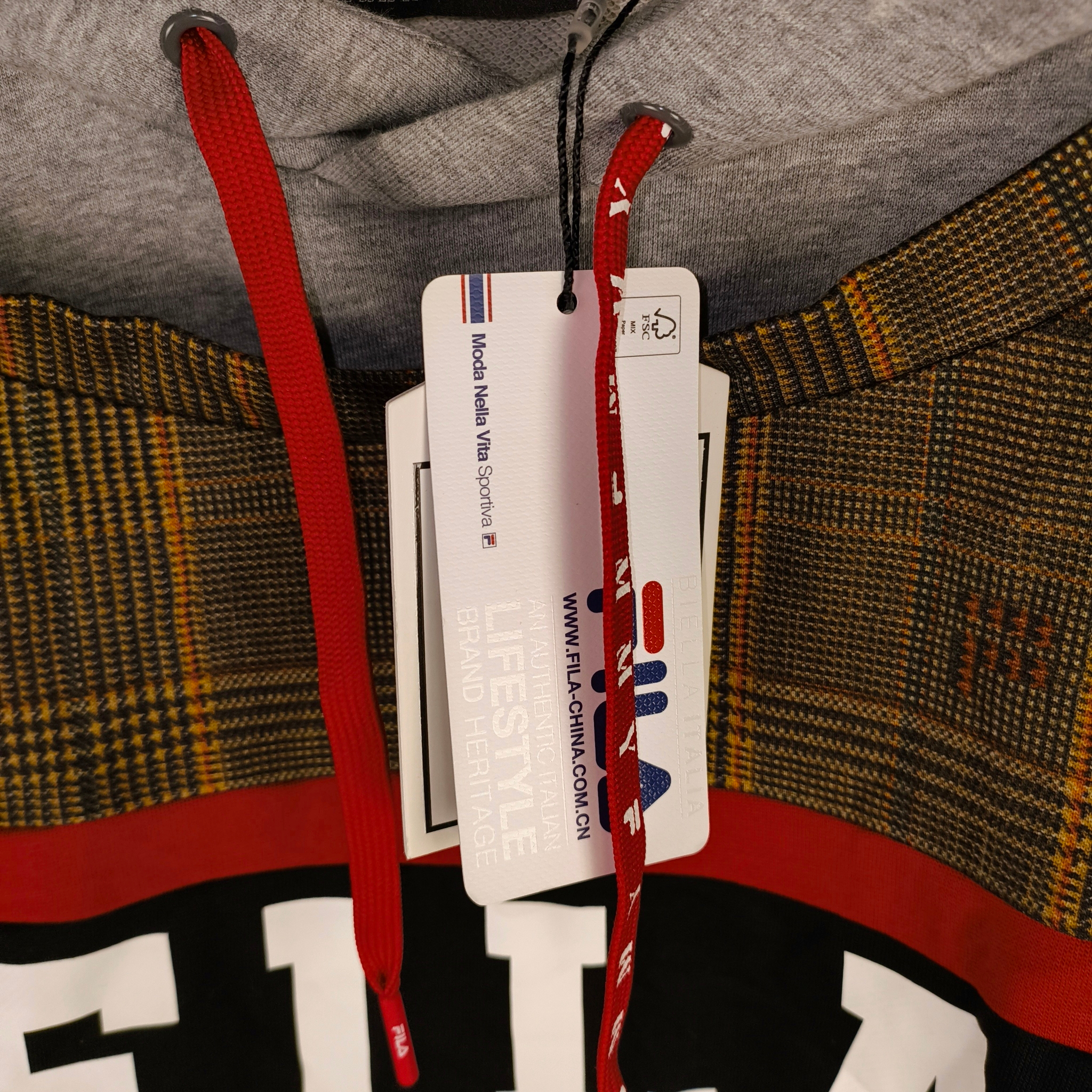 FILA x Mihara Yasuhiro Combinated hoodie, миниатюра 5