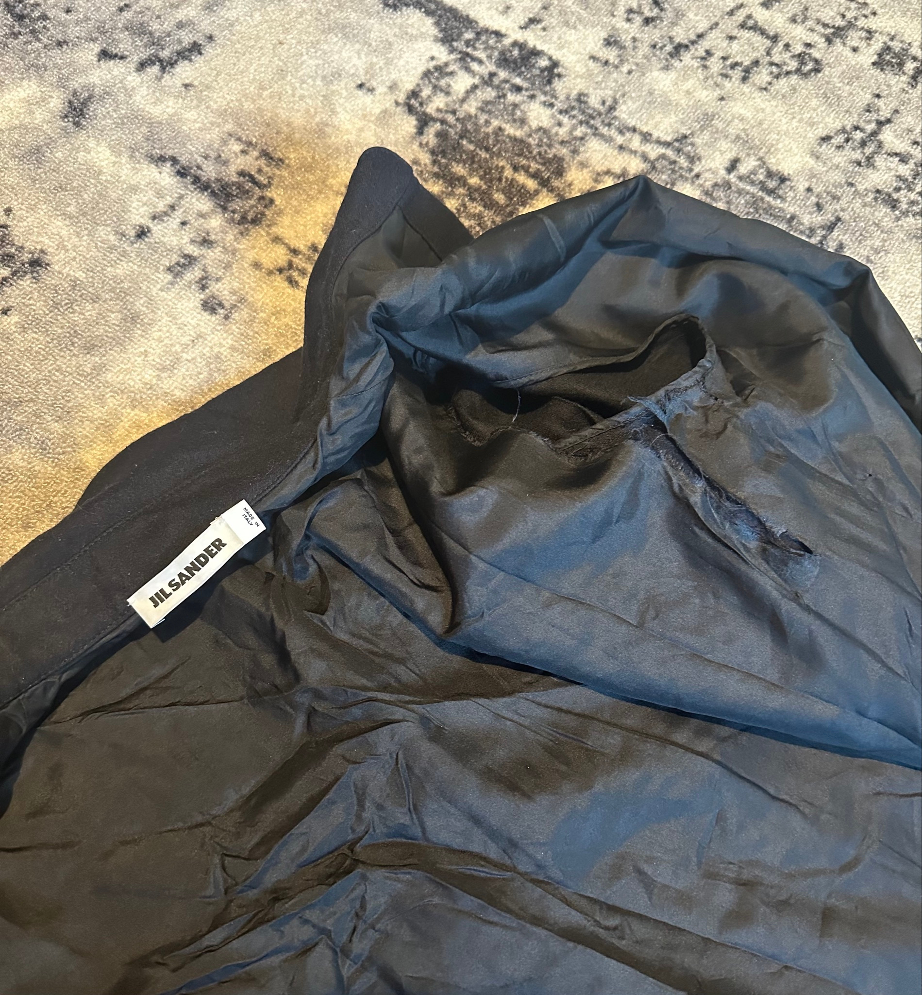 Jil Sander Wool Coat/Dress FW15 Archive, миниатюра 8