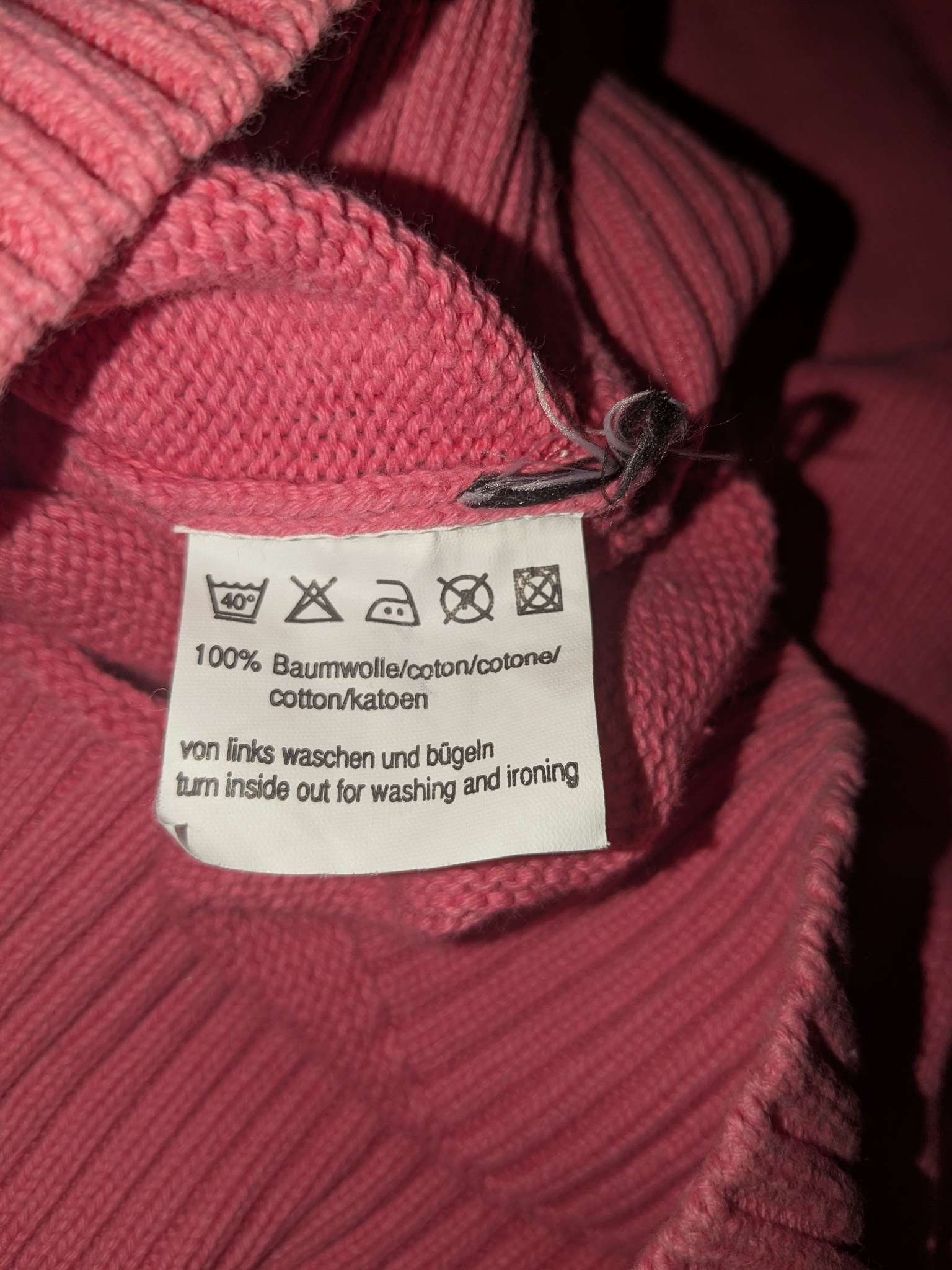 Alpha Industries Pink Boxlogo Sweater, миниатюра 4