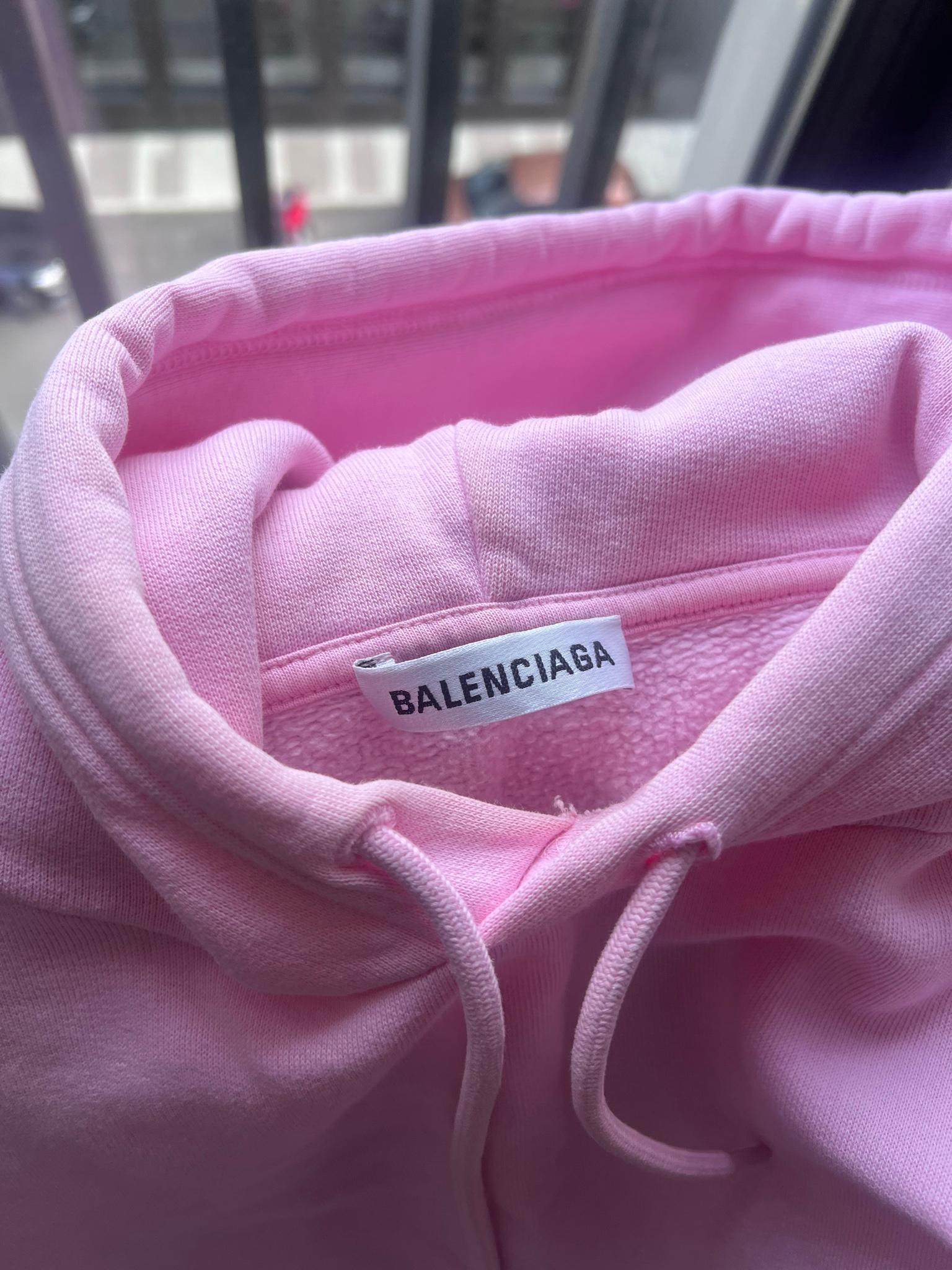Balenciaga Oversized Logo Hoodie SS20, миниатюра 3