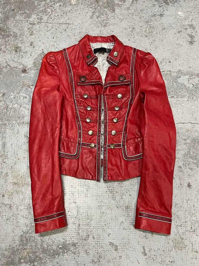 Roberto Cavalli Курта Кожаная Just Cavalli Vintage original, миниатюра 1