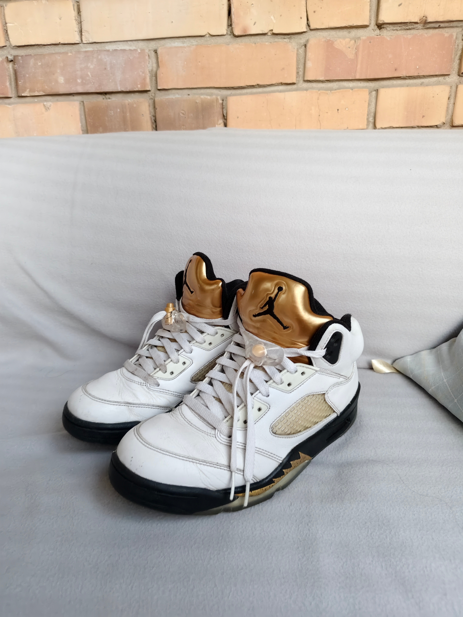 Nike Air Jordan 5 Olympic Gold, миниатюра 7