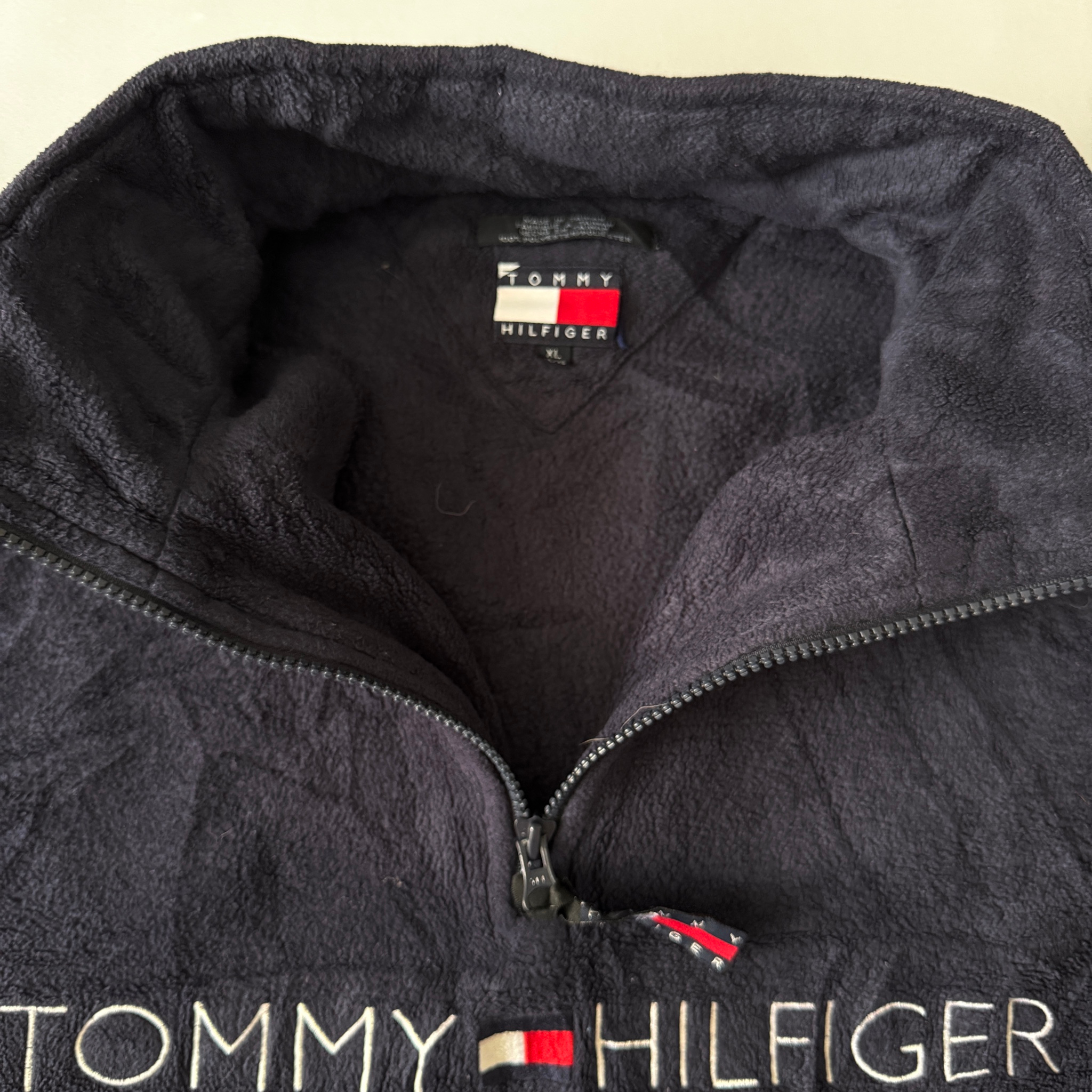 Tommy Hilfiger 1990s Vintage Fleece Jacket, миниатюра 3