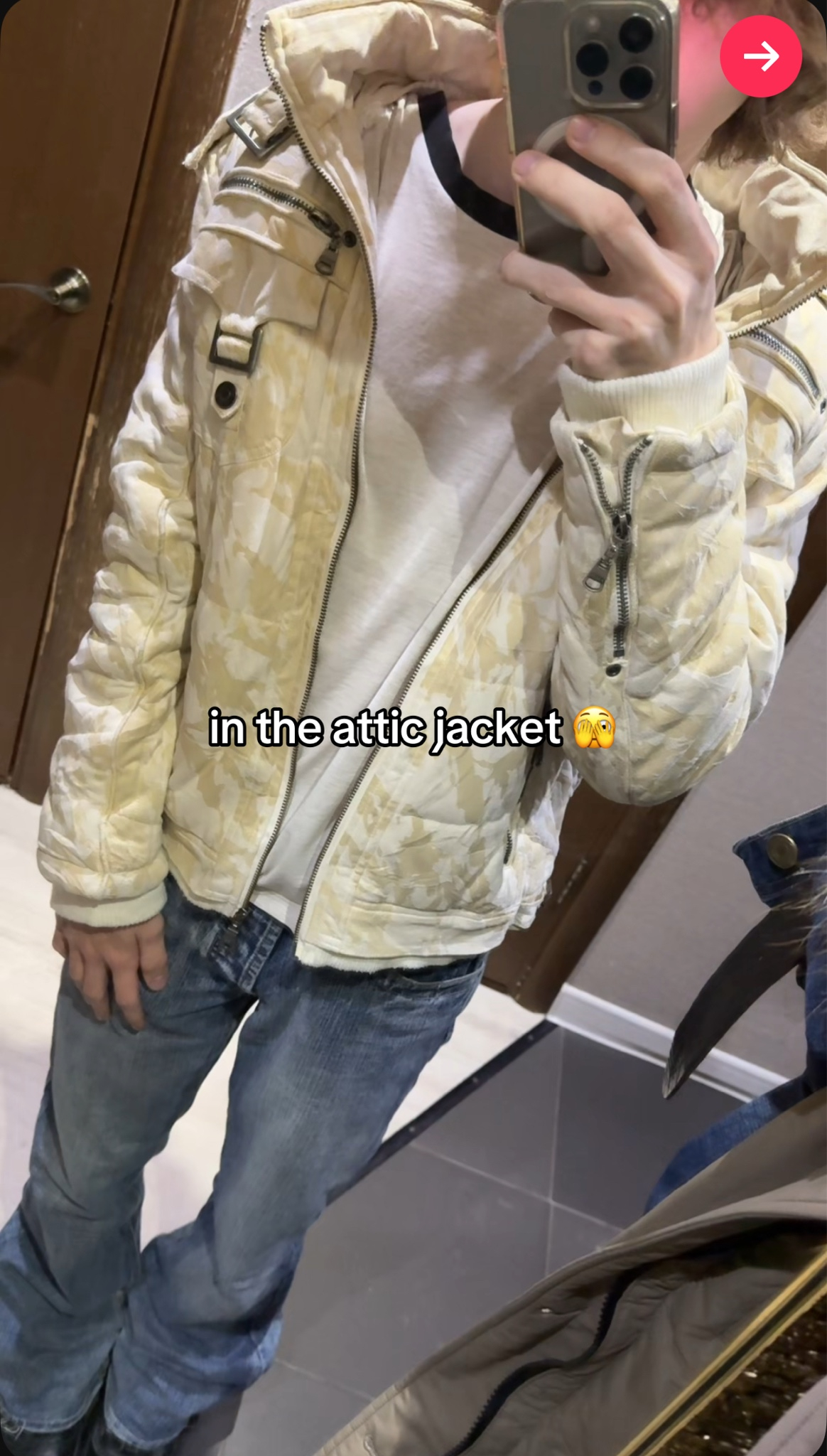 In the attic  Fur jacket, миниатюра 4