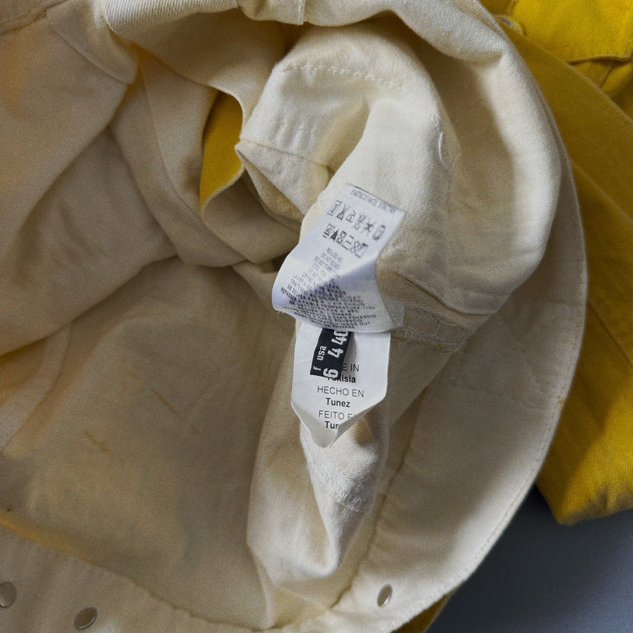 Love Moschino Women Yellow Denim Jacket, миниатюра 6