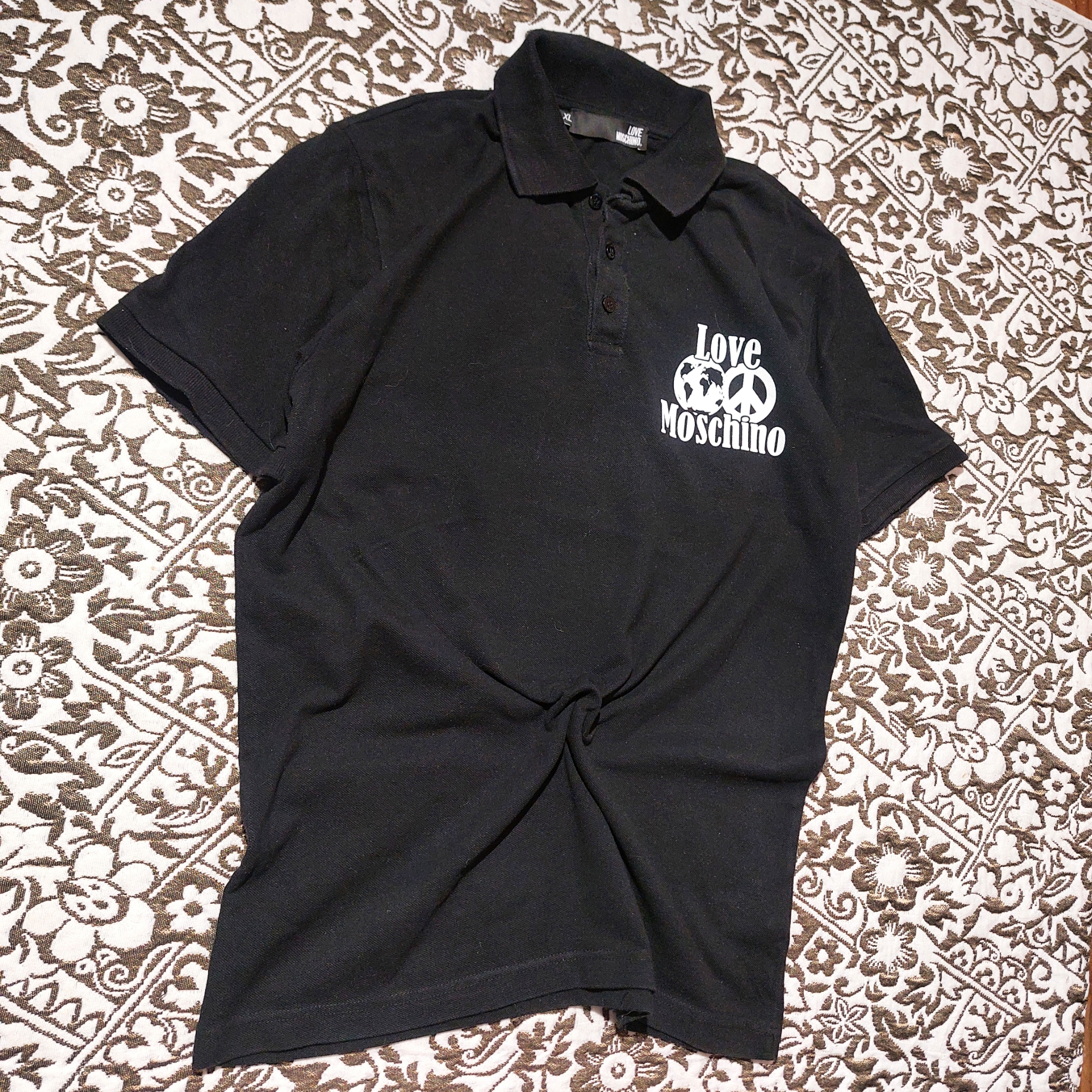 Love Moschino peace polo, миниатюра 5