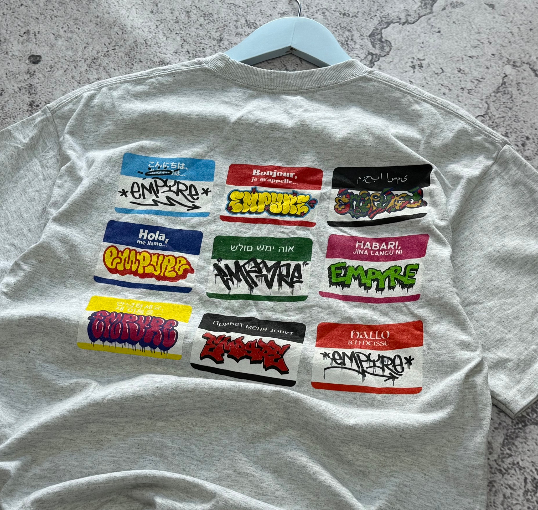 Empyre Hello Logos T-Shirt, миниатюра 4