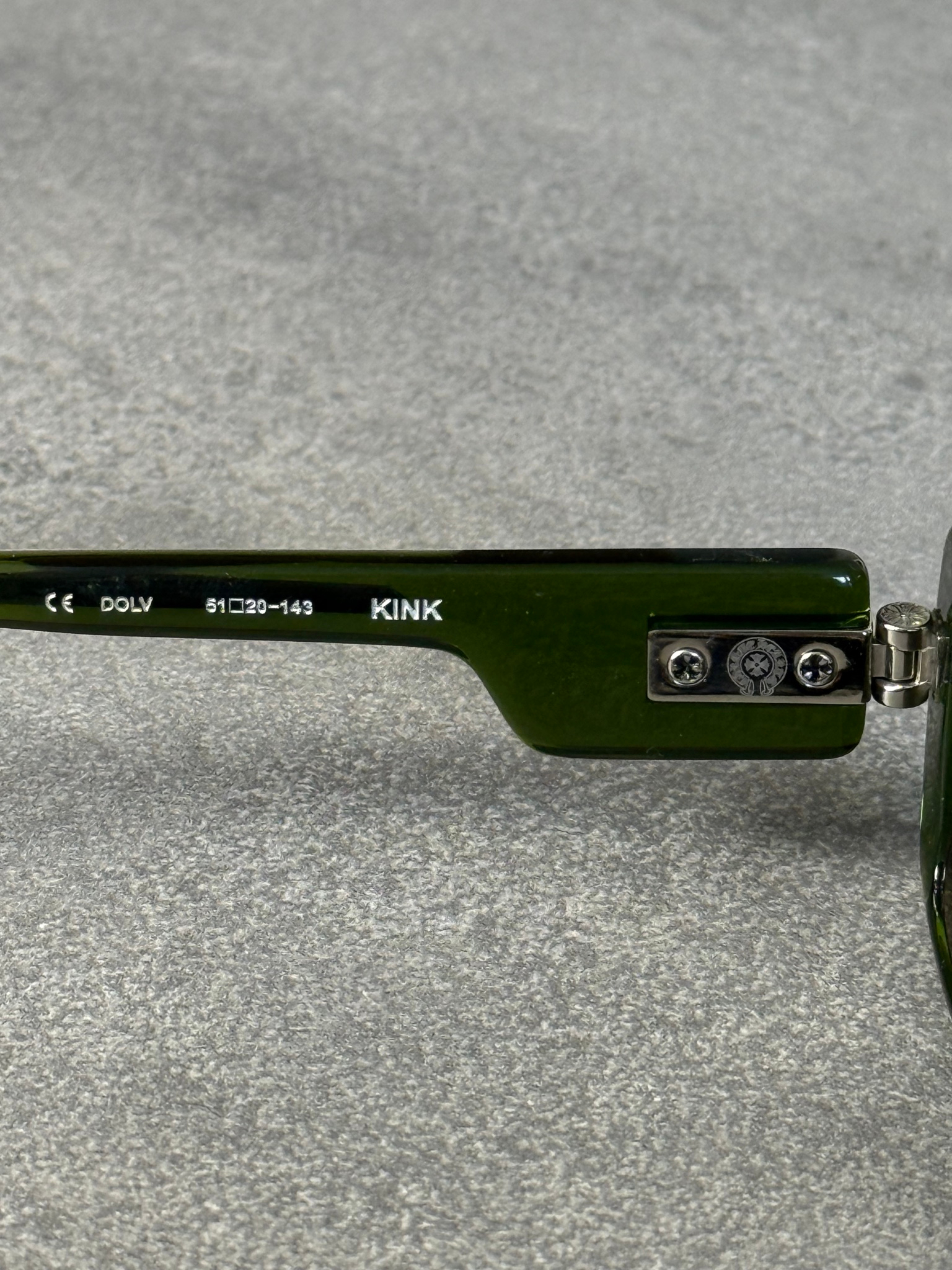 Chrome Hearts KINK Green Sunglasses, миниатюра 7