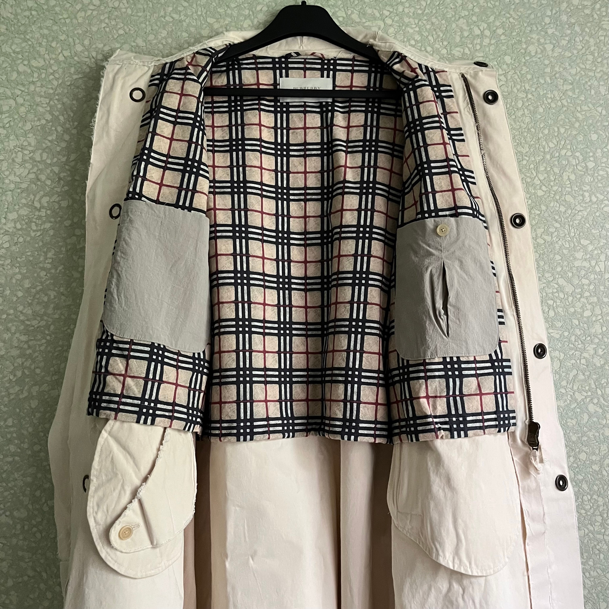 Burberry Prorsum SS00 Raw Edge Parka, миниатюра 4