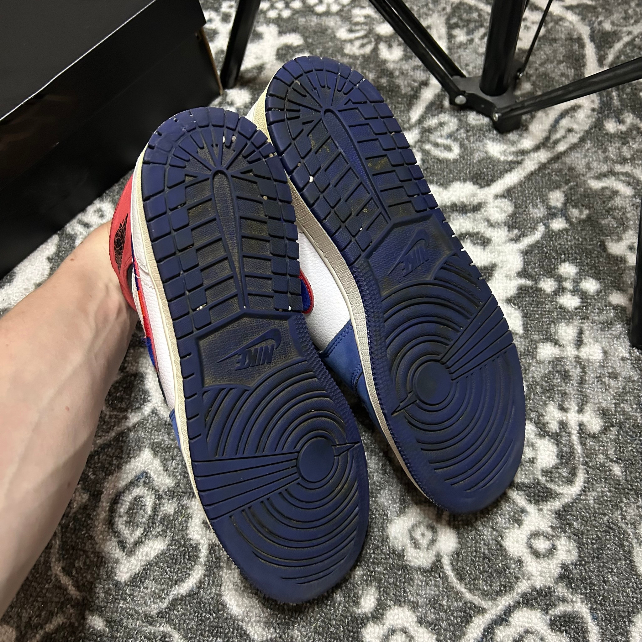 Nike x Air Jordan 1 Mid Мulti Cоlour Swоosh, миниатюра 5