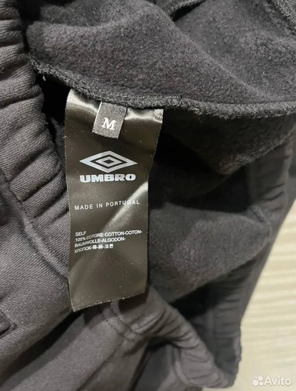 Umbro  Slam Jam OG Logo Masked Hoodie Washed Black, миниатюра 6