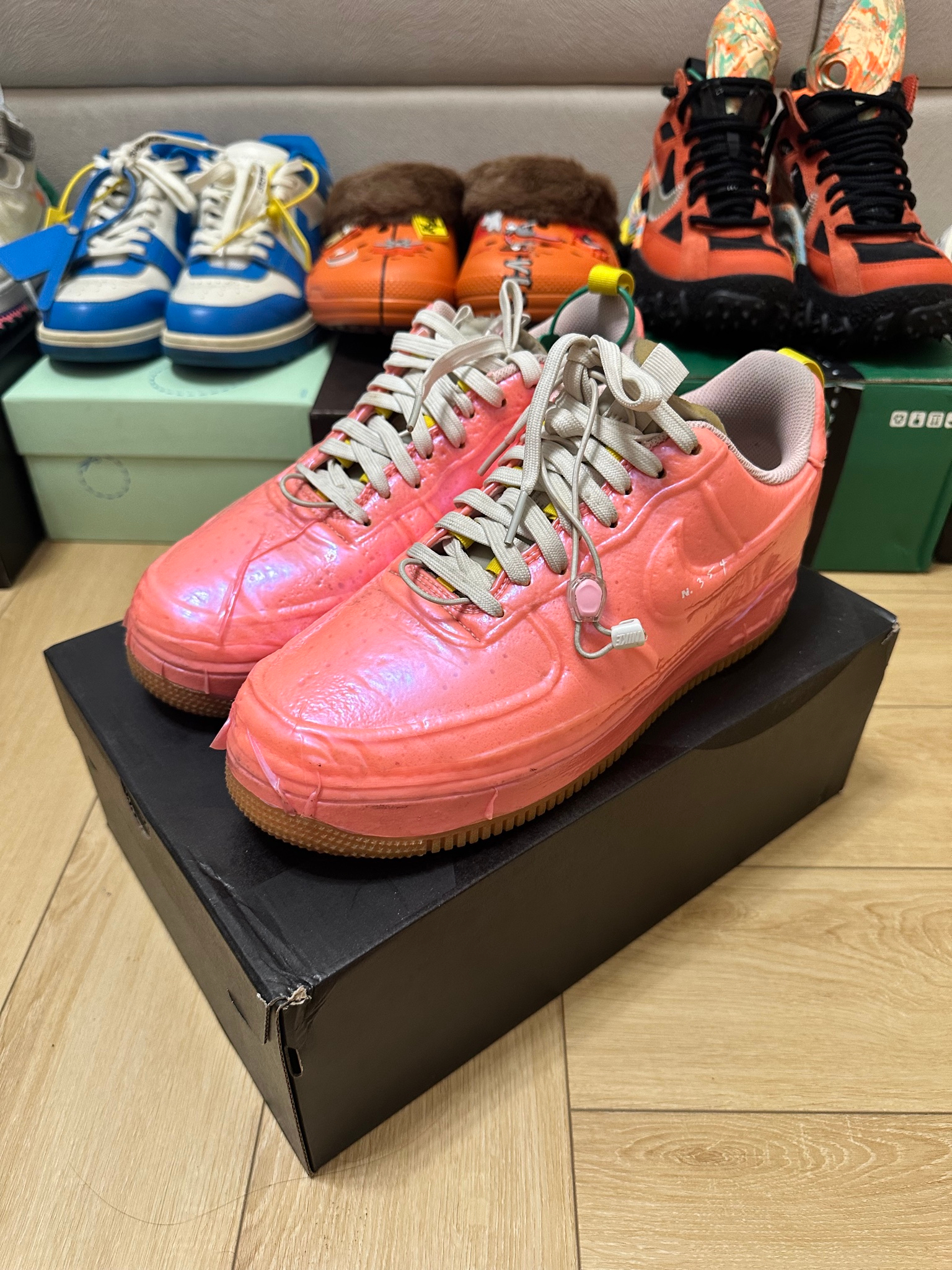 Nike Air Force 1 Low Experimental «Racer Pink», миниатюра 1
