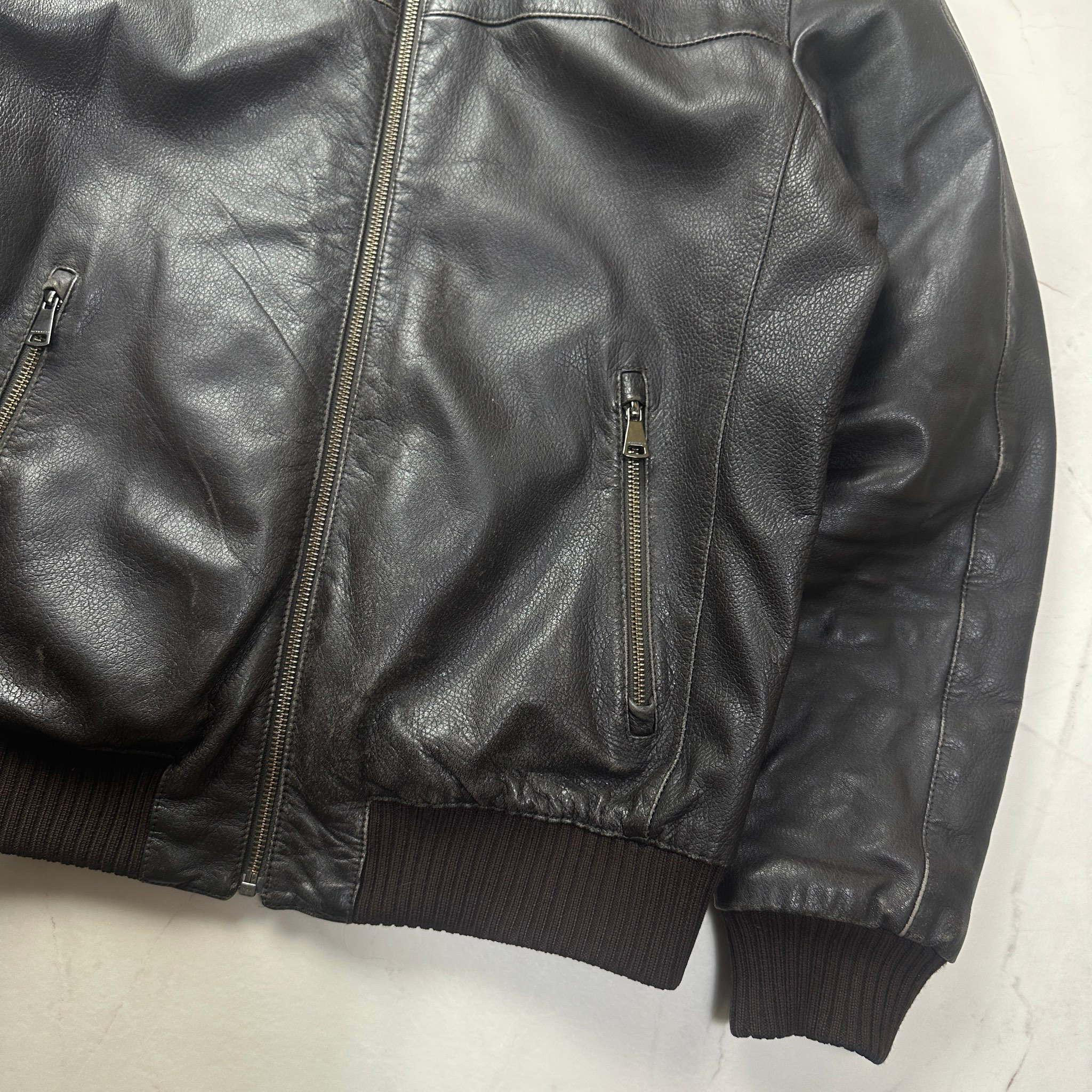 Moreschi Reversible leather jacket, миниатюра 4