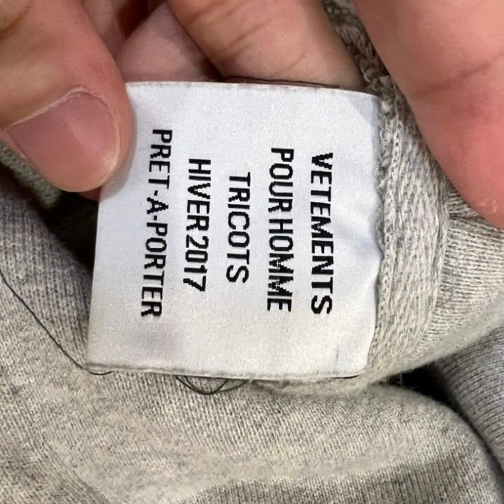 Худи Vetements оригинал Vetements eleven inch gun club, миниатюра 5