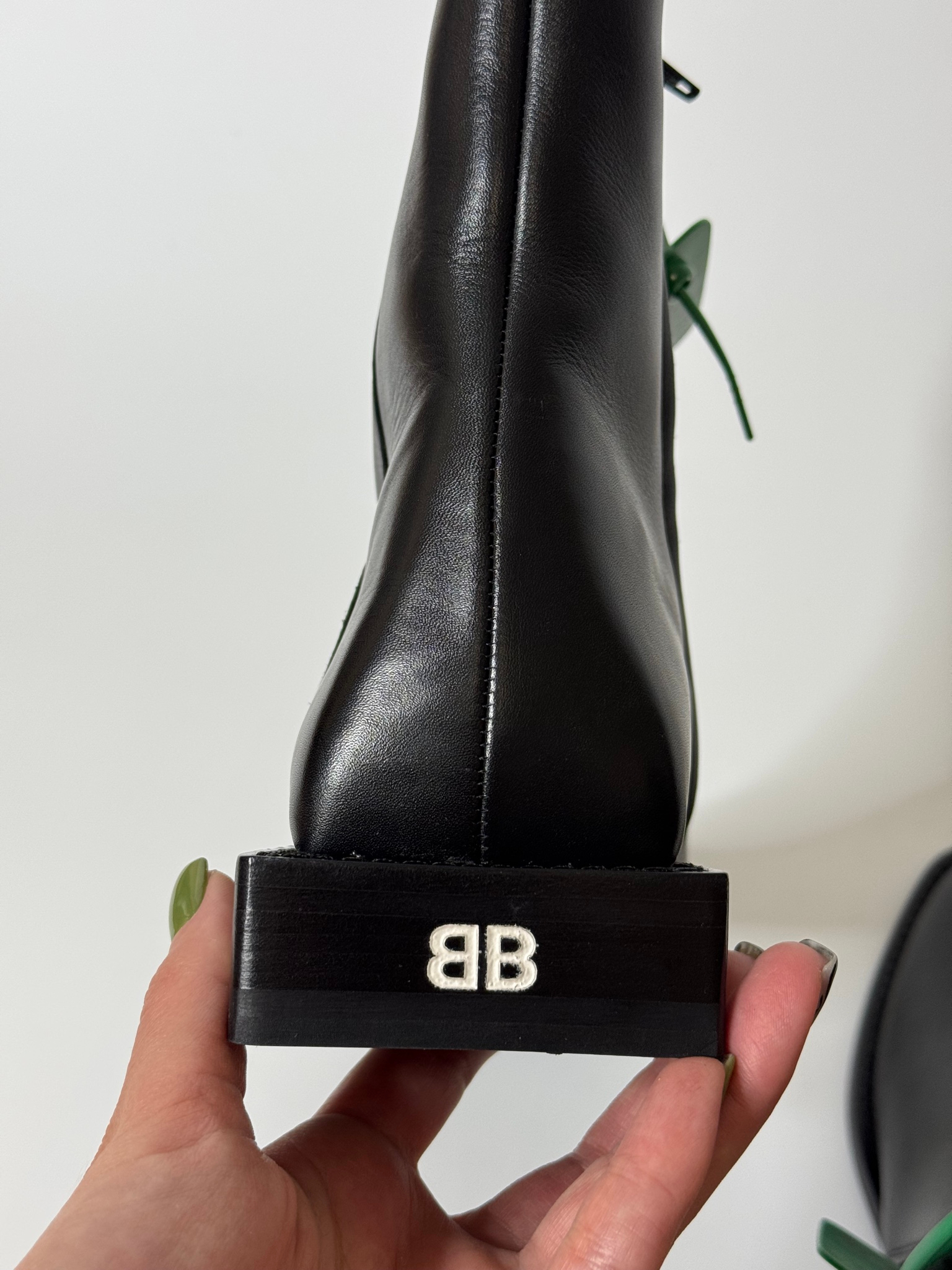 Balenciaga BB Rim Square Heel Boots, миниатюра 9