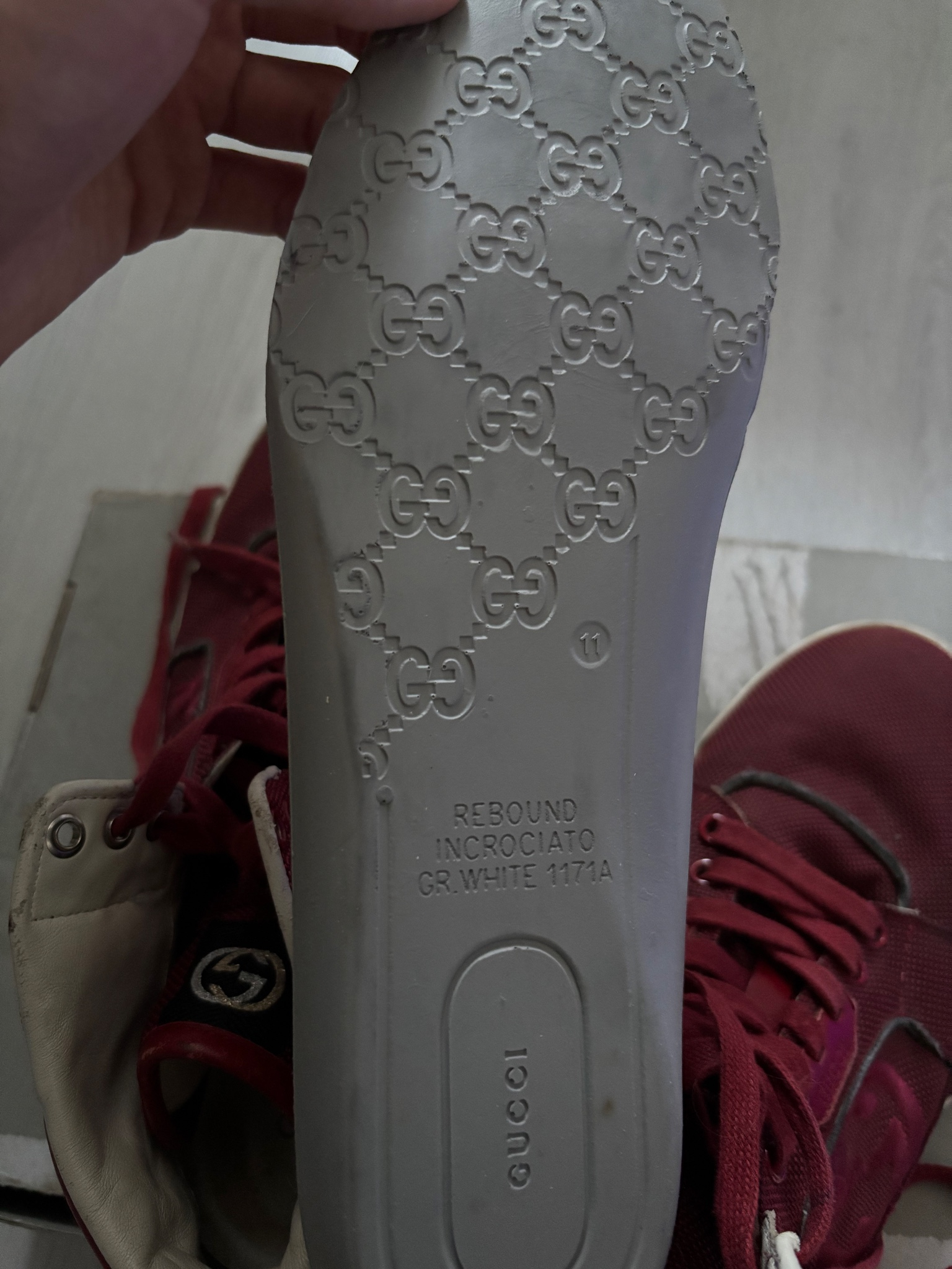 Gucci кеды, миниатюра 10