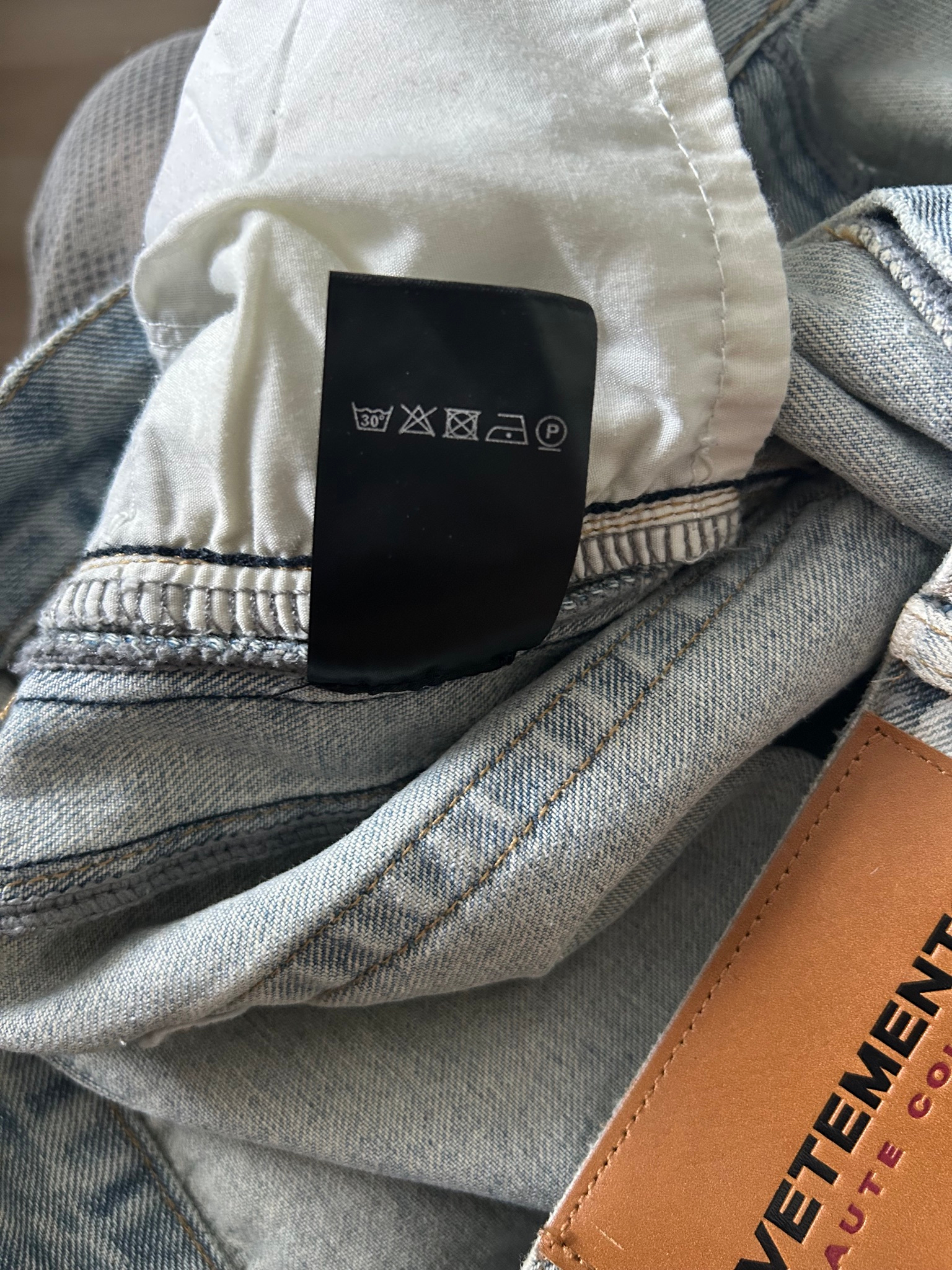 Vetements Gray camo jeans, миниатюра 8