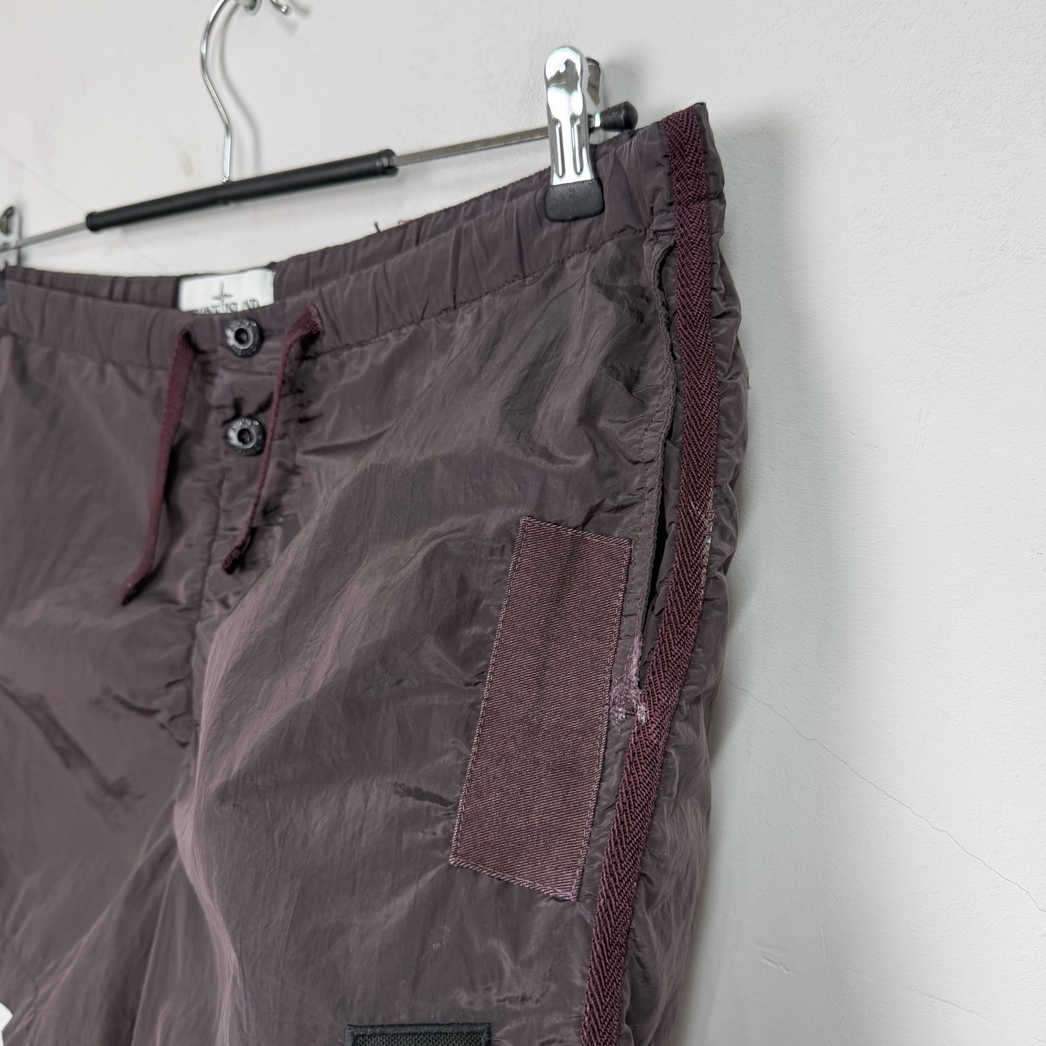 Stone Island Nylon Metal Patch Program Shorts, миниатюра 3