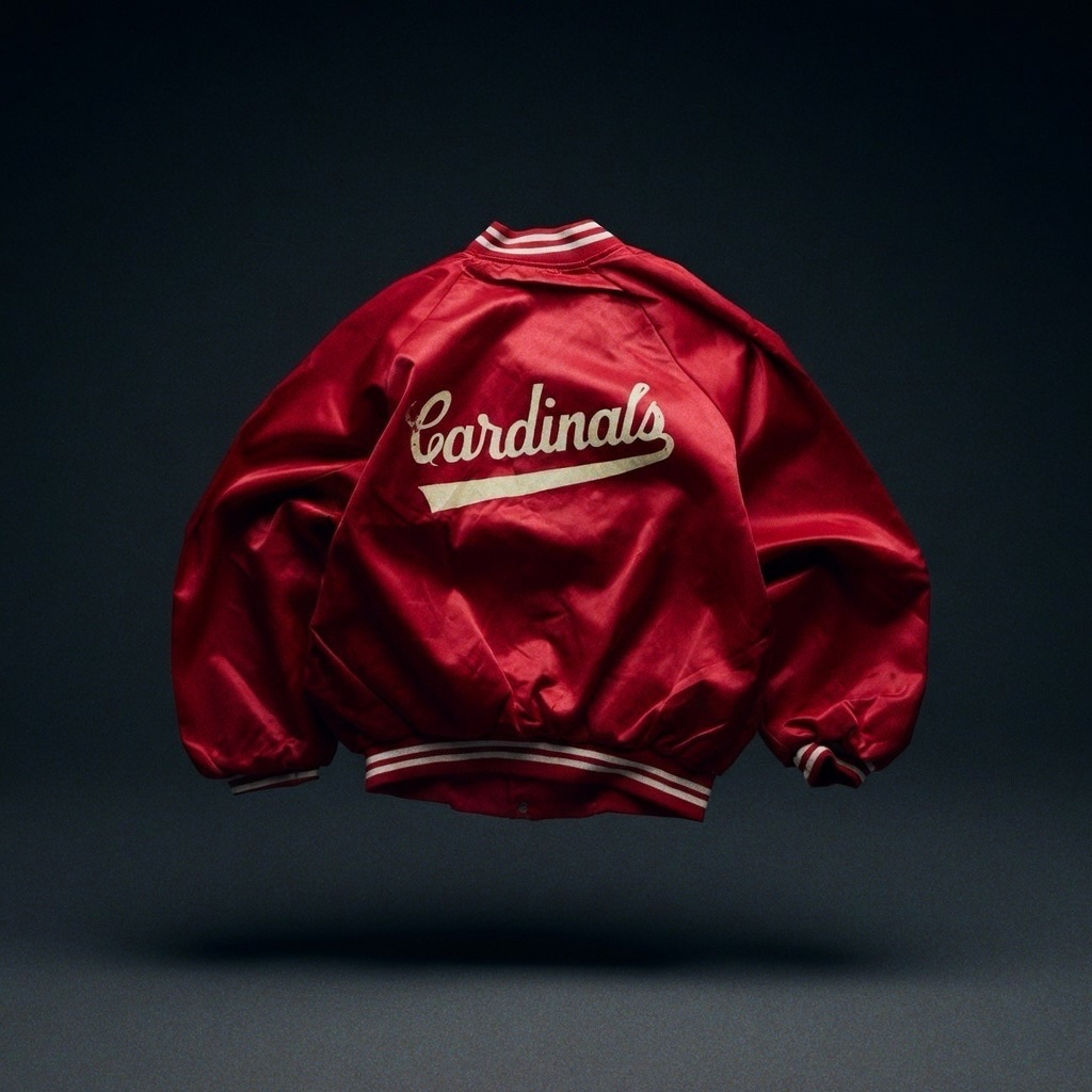 CARDINALS 1990s Vintage Varsity Bomber Jacket, миниатюра 1