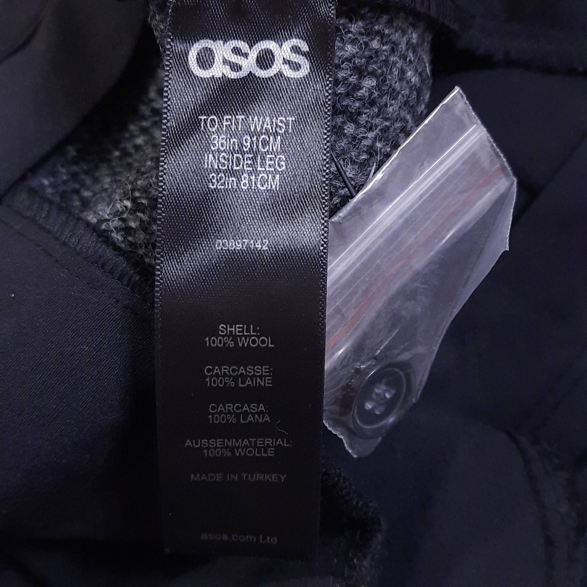 Harris Tweed x ASOS Wool Pants, миниатюра 6