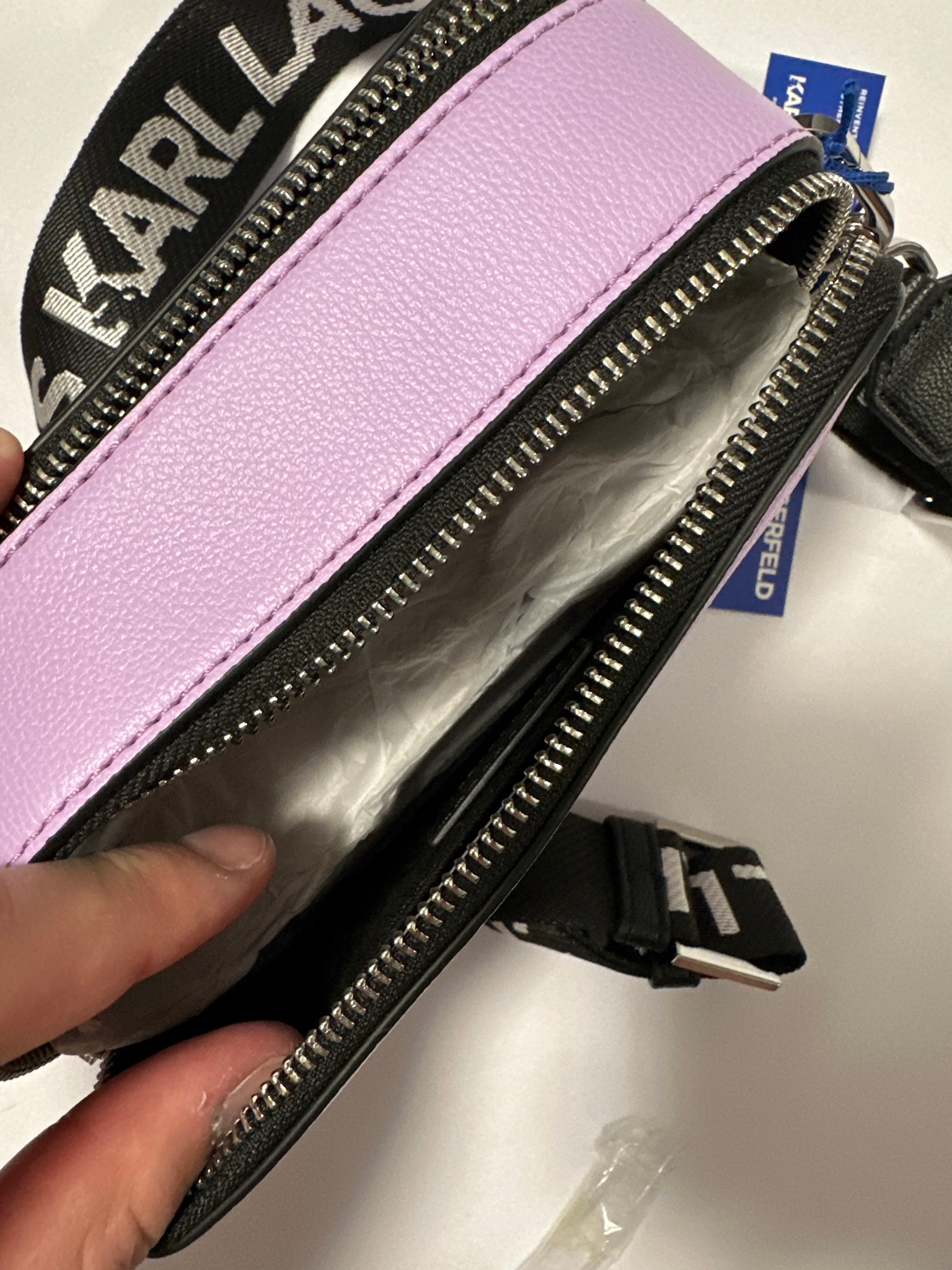Karl Lagerfeld Jeans KLJ BOX LOGO CAMERA BAG, миниатюра 4