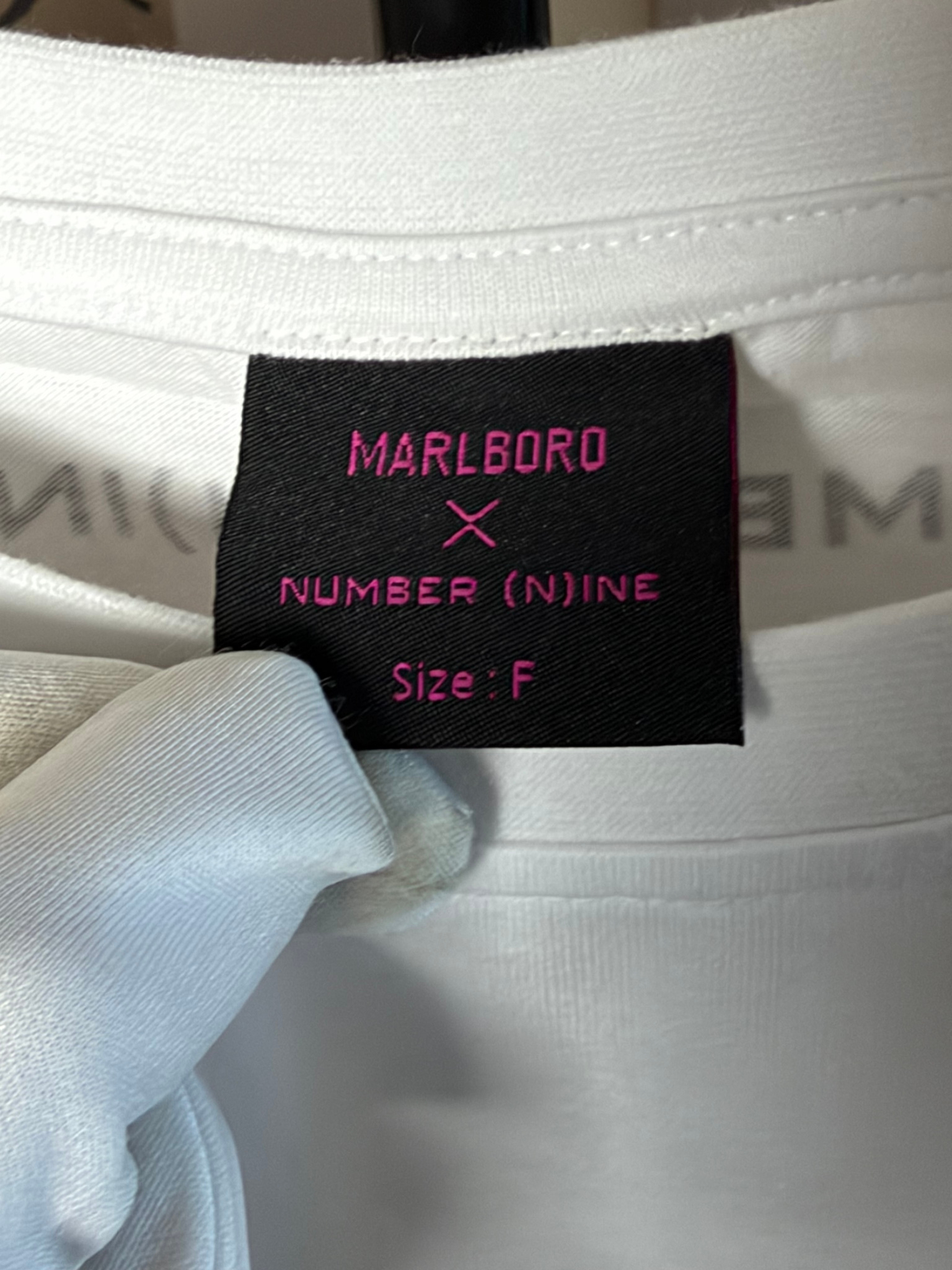 Number (N)ine x Marlboro White logo tribal, миниатюра 3
