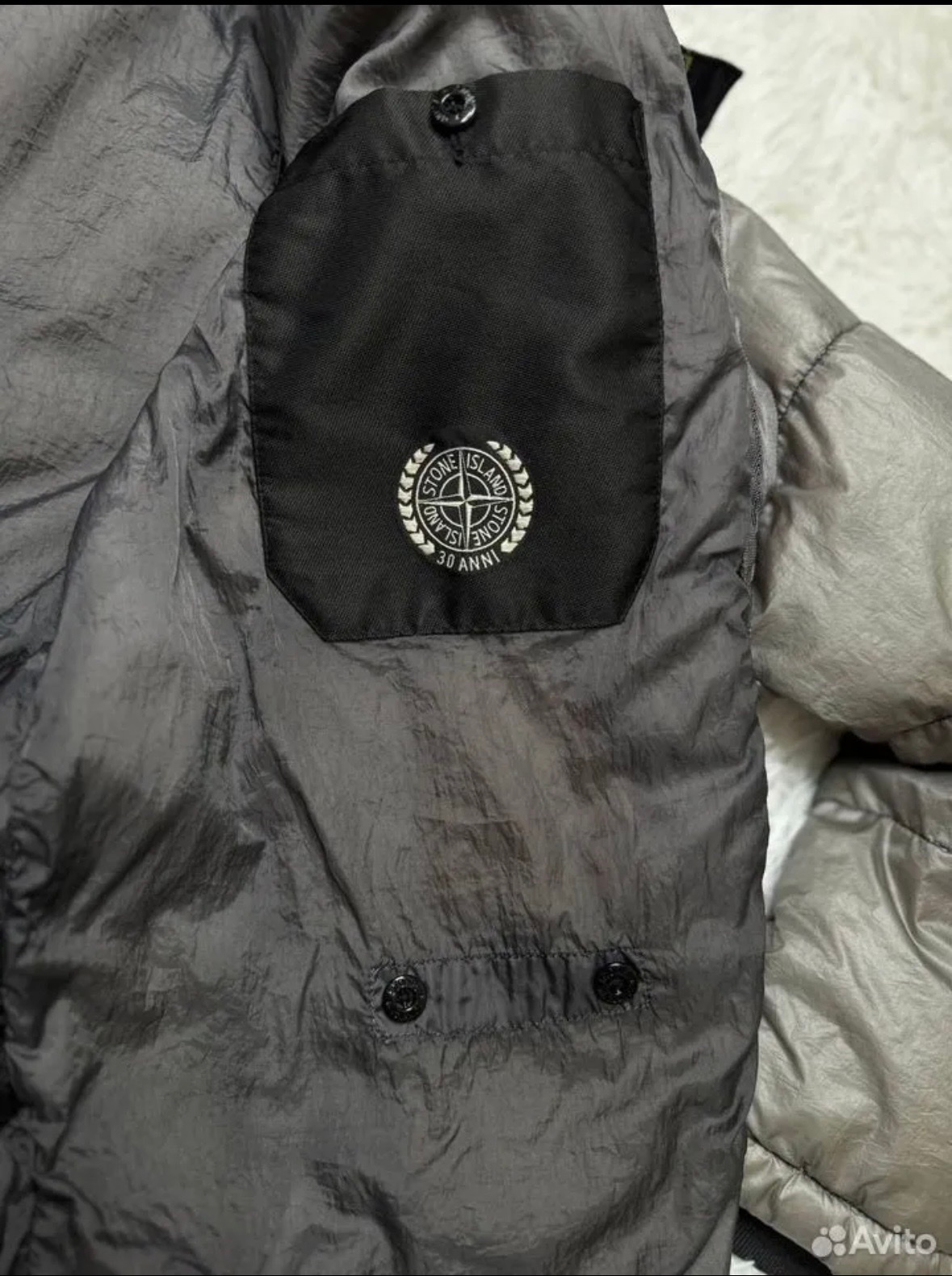 Stone island Stone Island Garment Dyed Down 26 GR X SQM N, миниатюра 4
