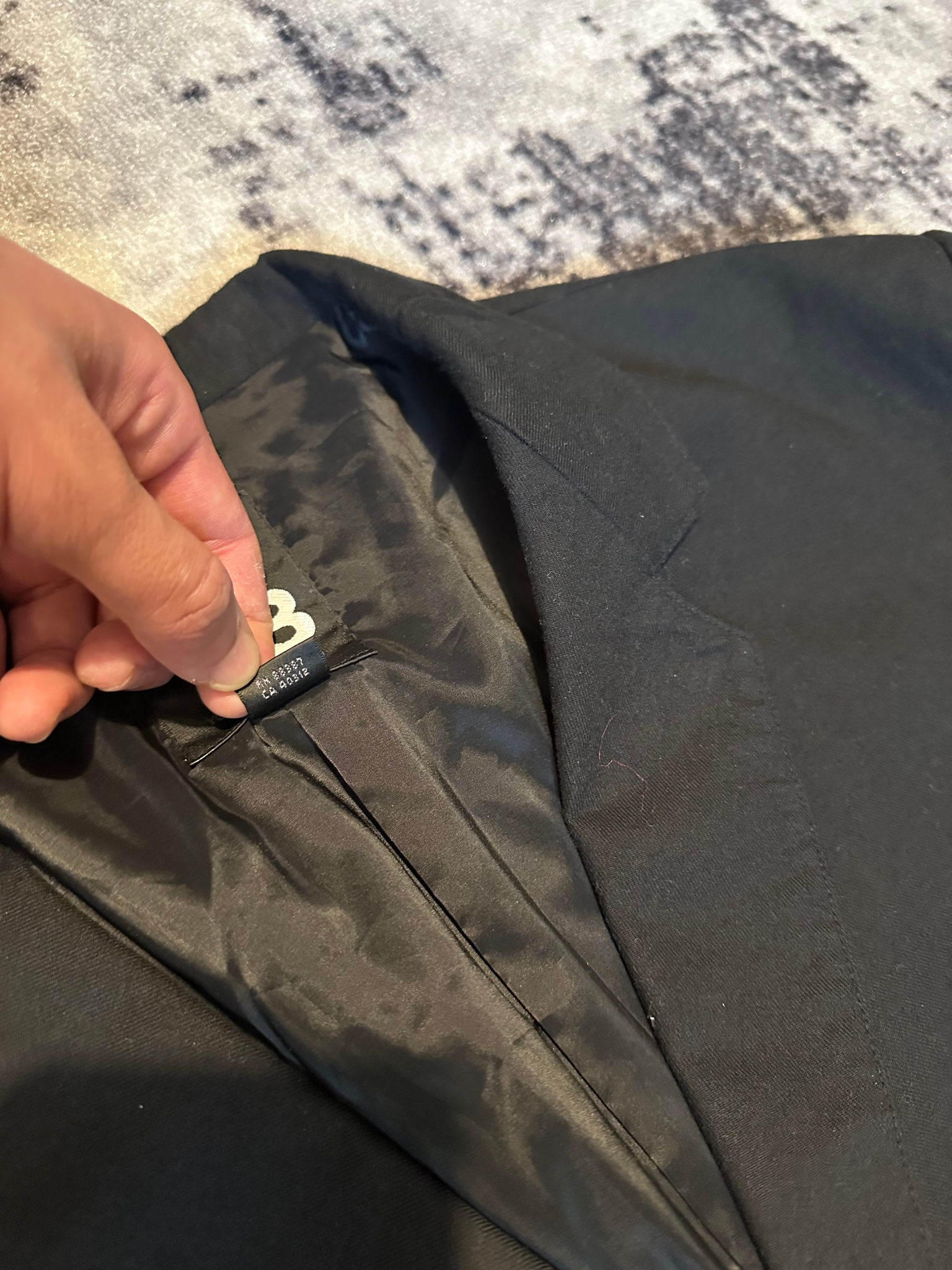 Adidas x Y-3 Cotton Side Panel Switching 3B Jacket, миниатюра 7