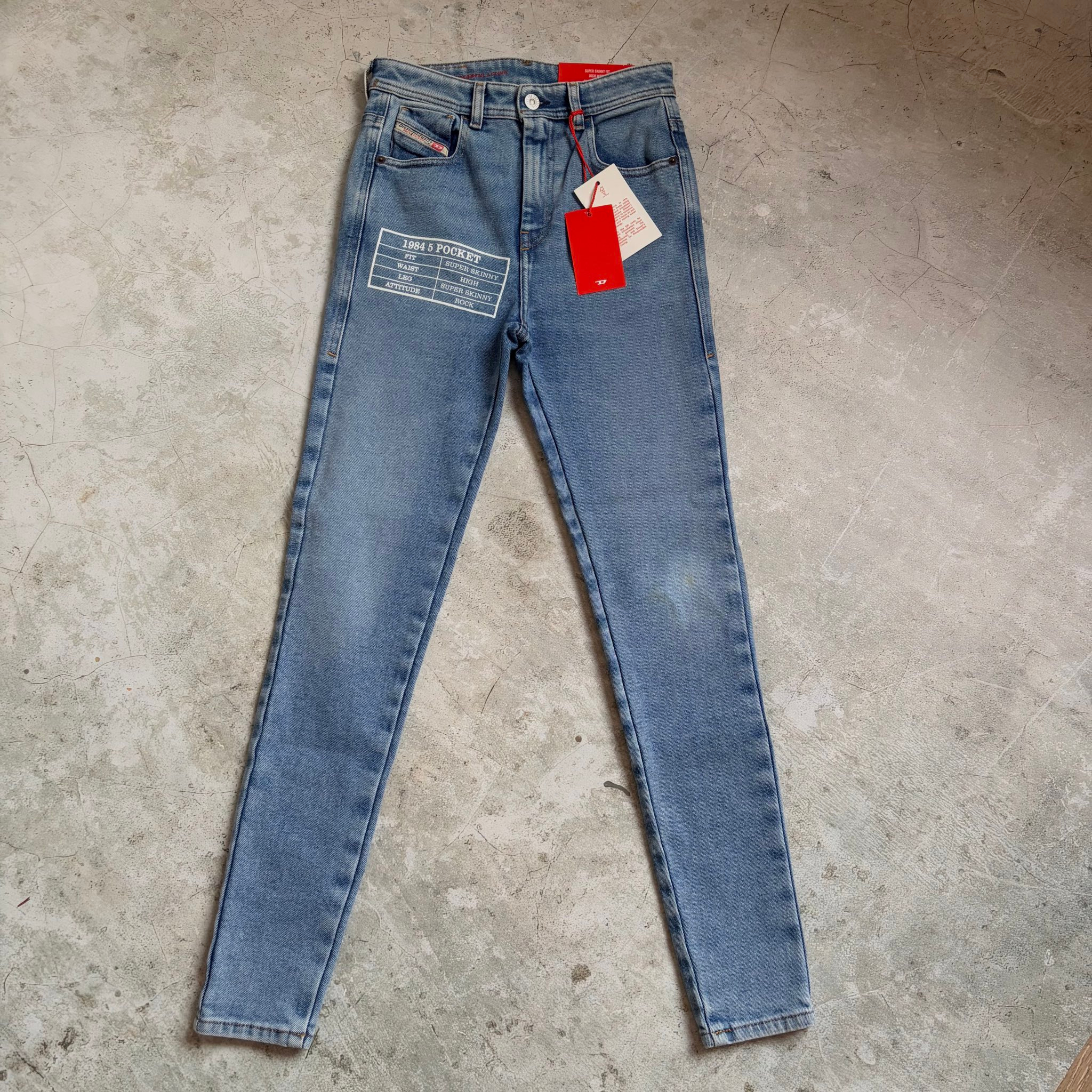 Diesel Slim blue jeans skinny, миниатюра 1