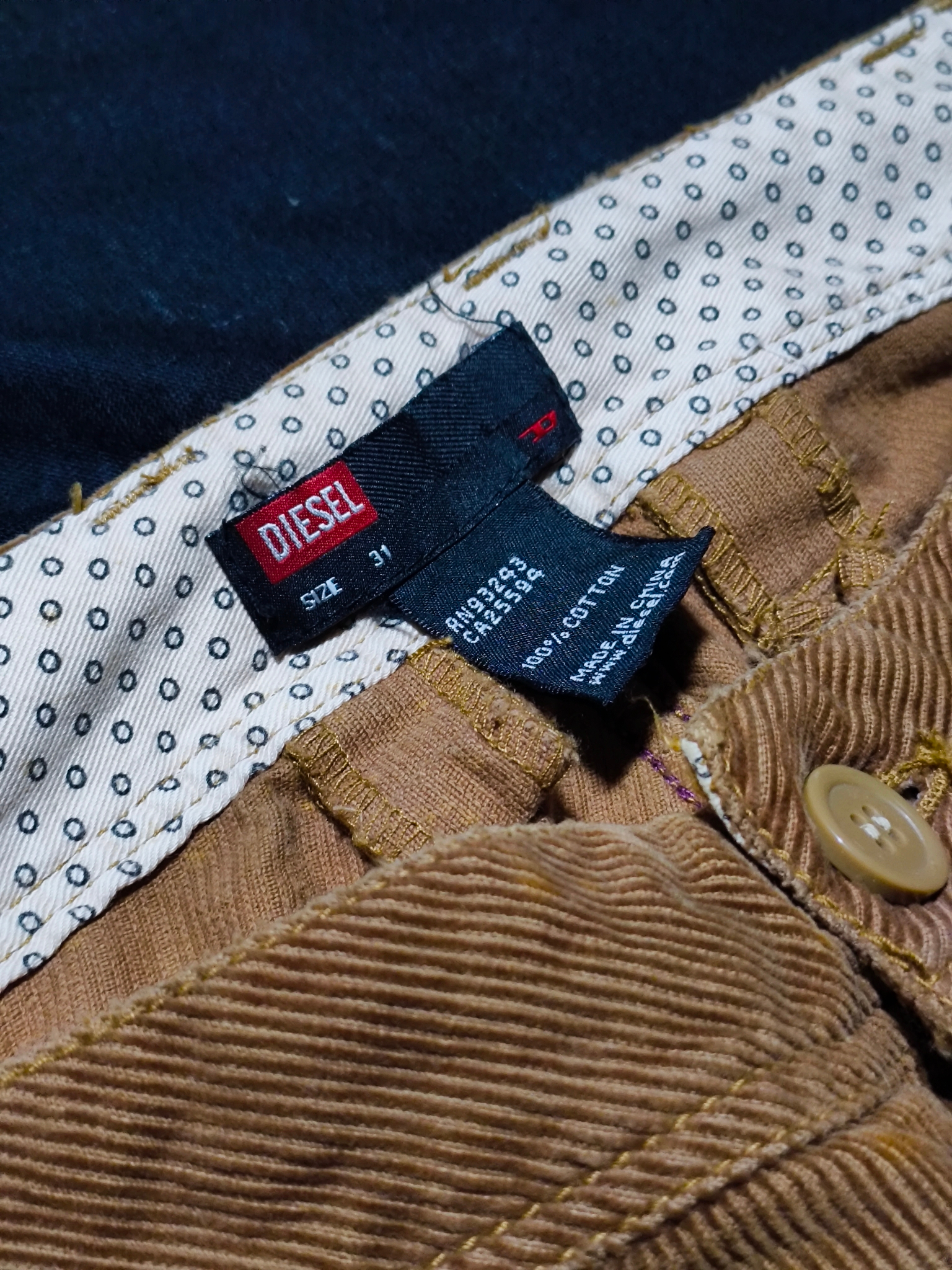 Diesel Flared cyrillic pants, миниатюра 3