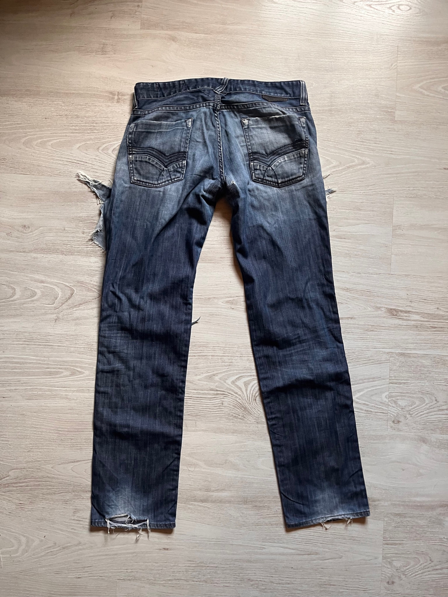 GAS Distressed slim jeans, миниатюра 2