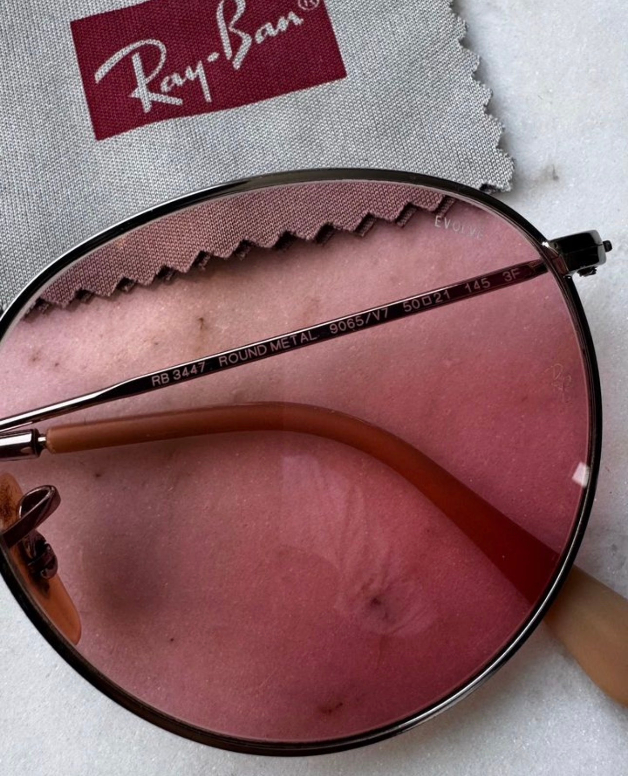 Ray Ban Ray Ban 3447 Round Metal Evolve, миниатюра 3