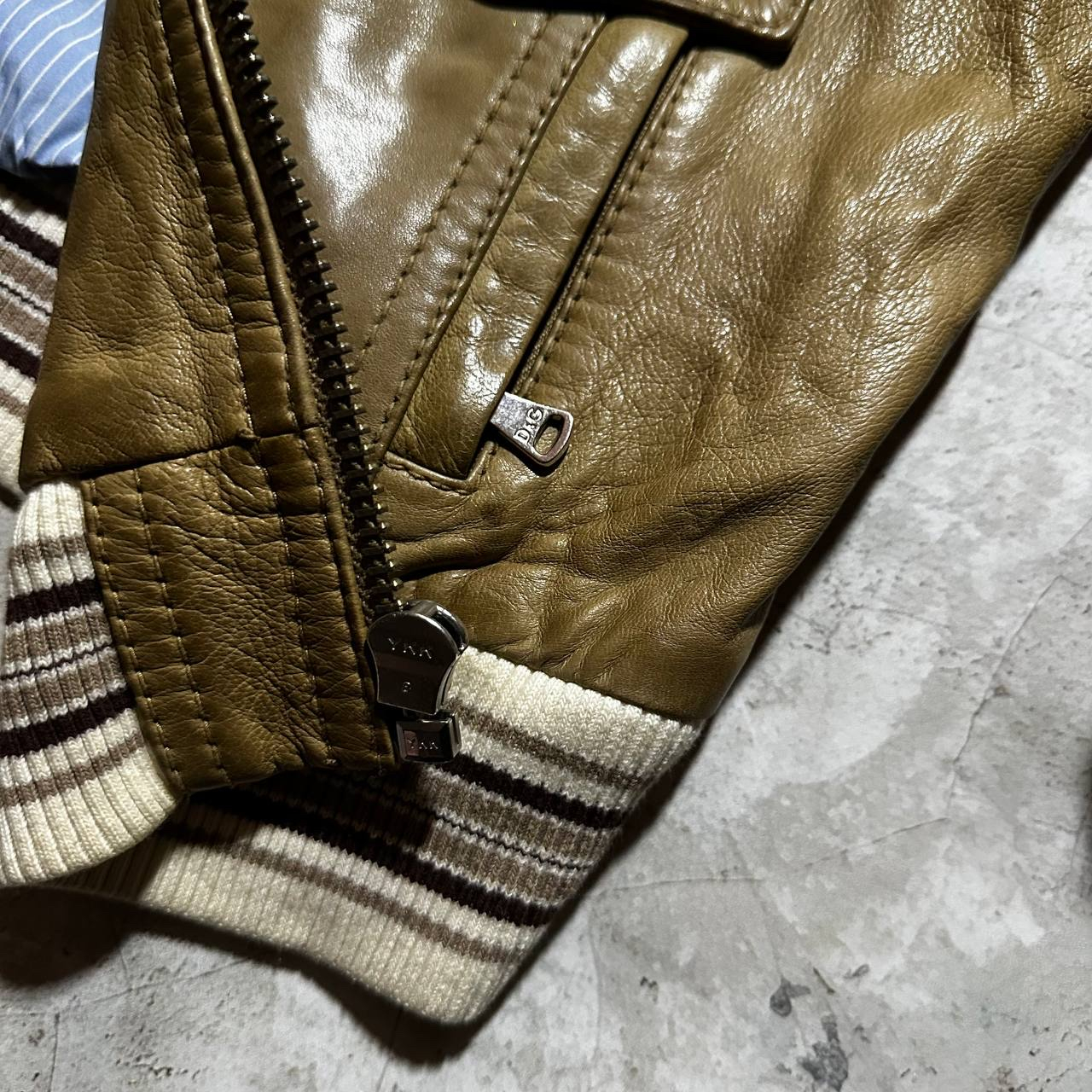 Dolce & Gabbana Leather jacket, миниатюра 6