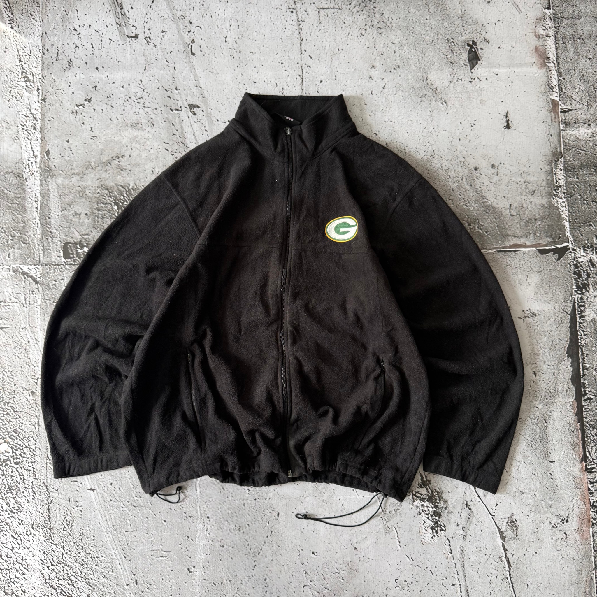 NFL 2000s Vintage Green Bay Packers Fleece Jacket, миниатюра 1