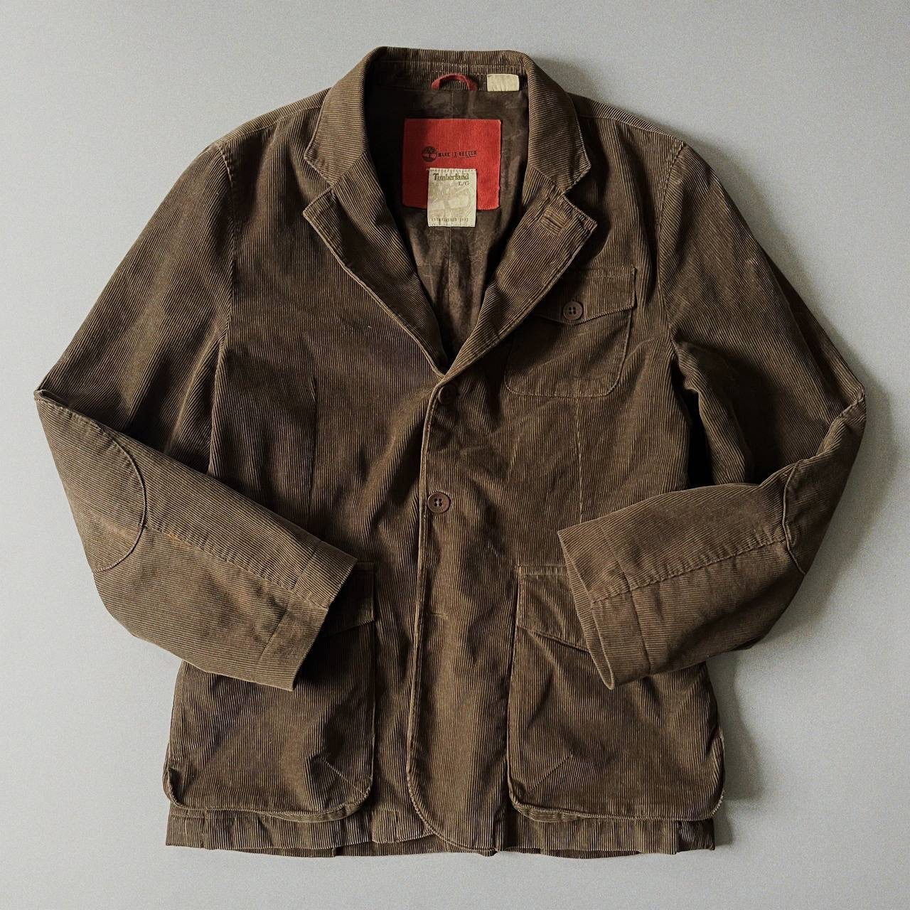Timberland 1990-00s Vintage Timberland Corduroy Blazer, миниатюра 1